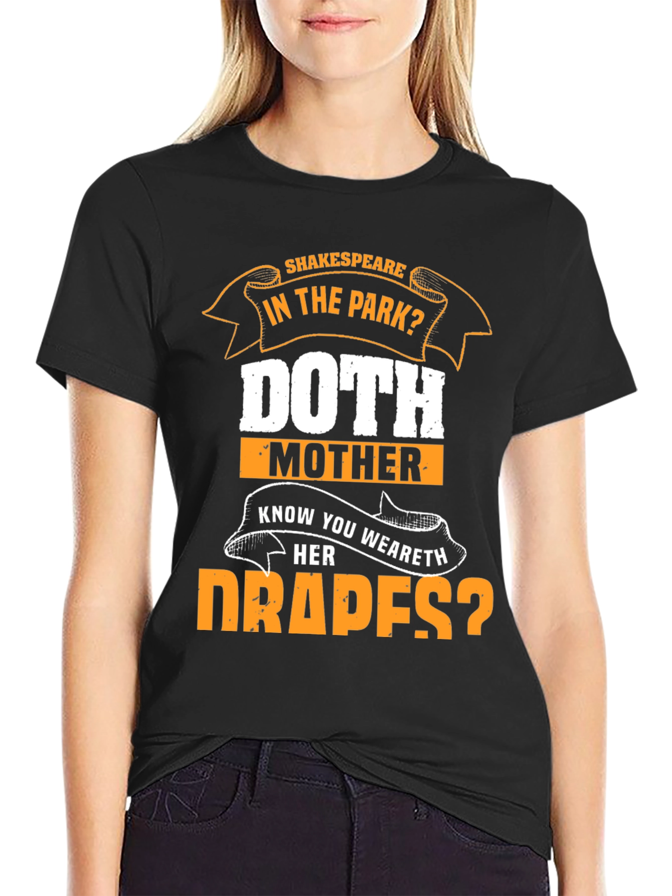Shakespeare Doth Mother Know? Graphic Tee