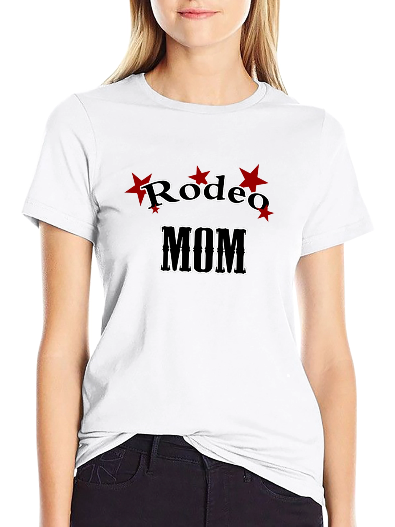 Rodeo Mom Graphic T-Shirt - Stylish Comfort