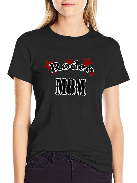 Rodeo Mom Graphic T-Shirt - Stylish Comfort