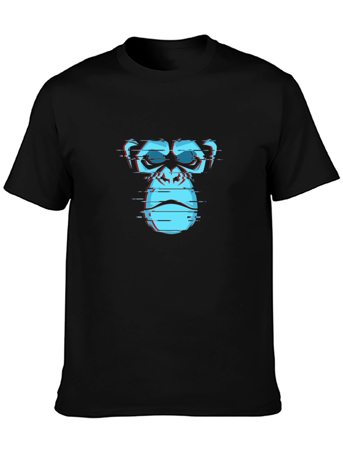 Cyber Ape Graphic Tee - Black