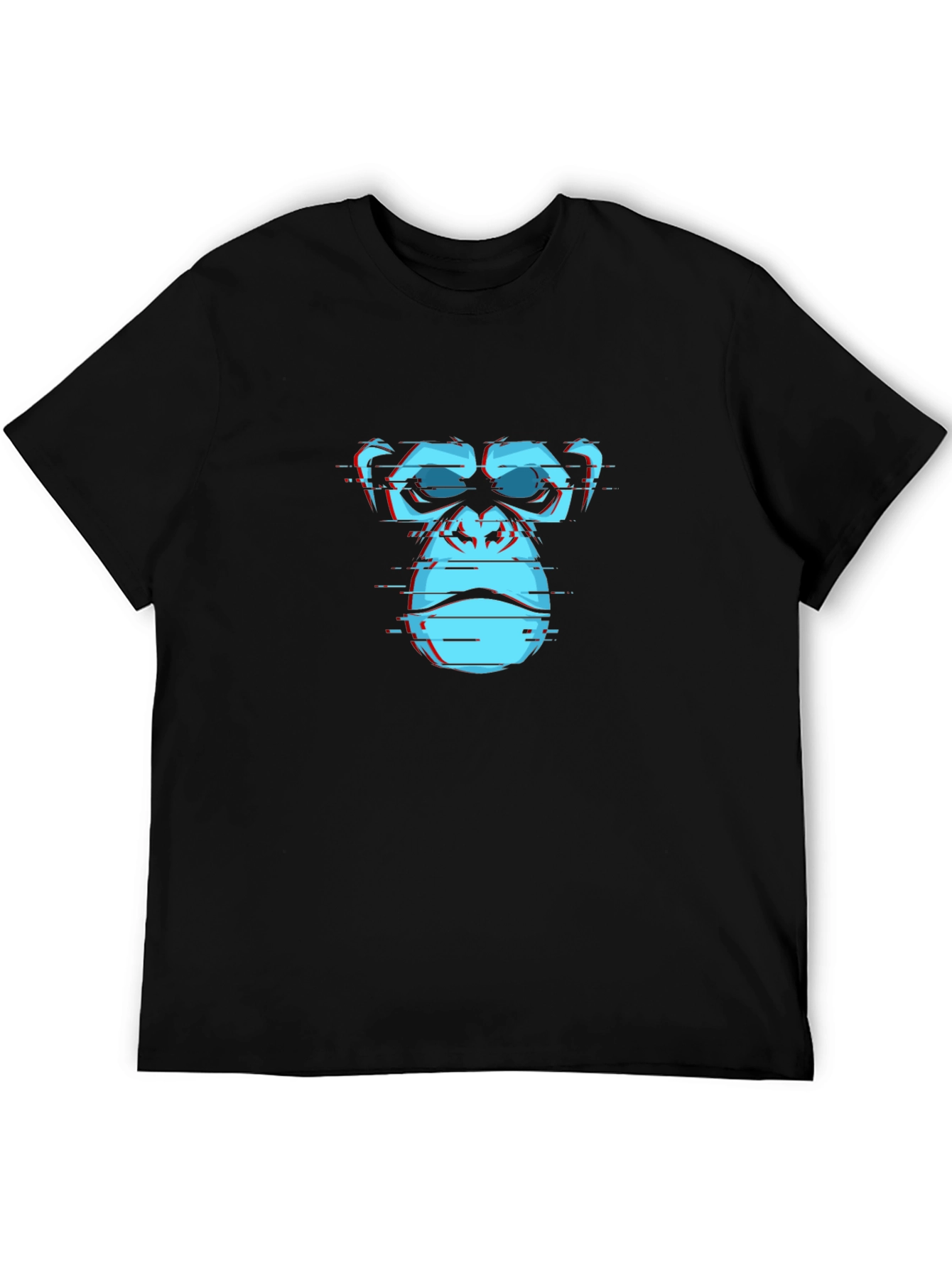 Cyber Ape Graphic Tee - Black
