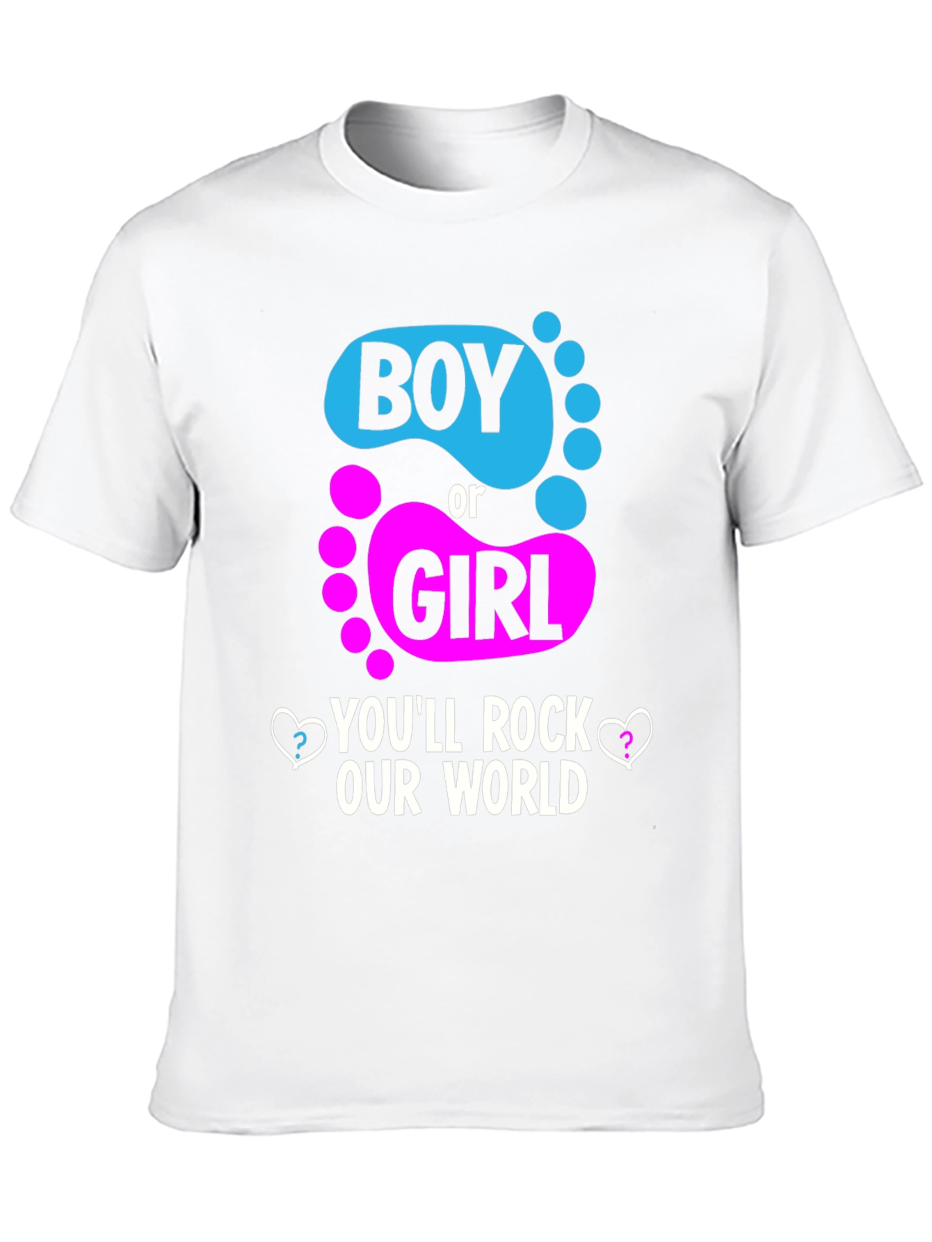 Boy or Girl Gender Reveal T-Shirt