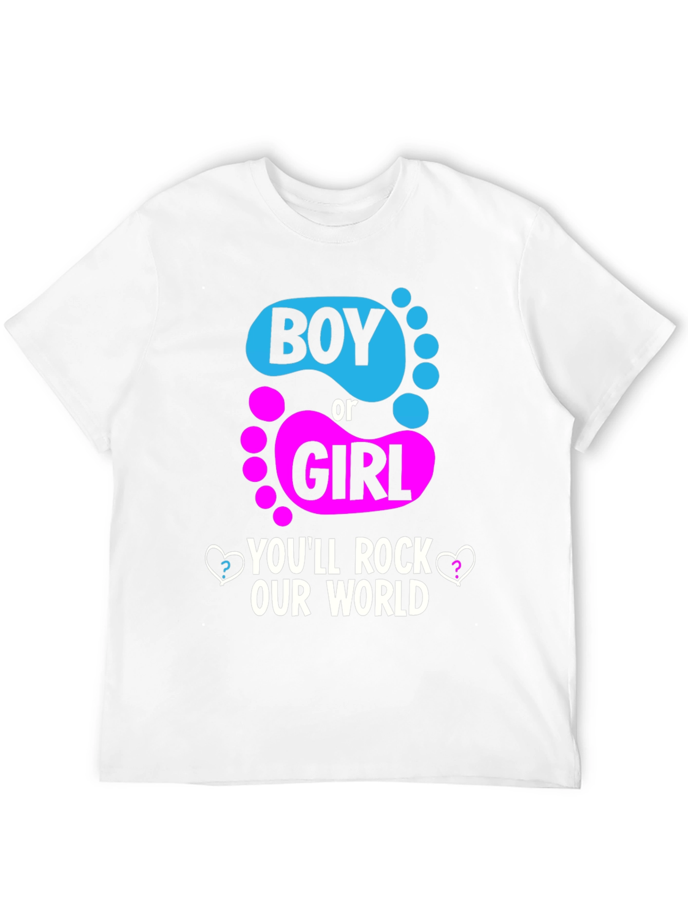 Boy or Girl Gender Reveal T-Shirt