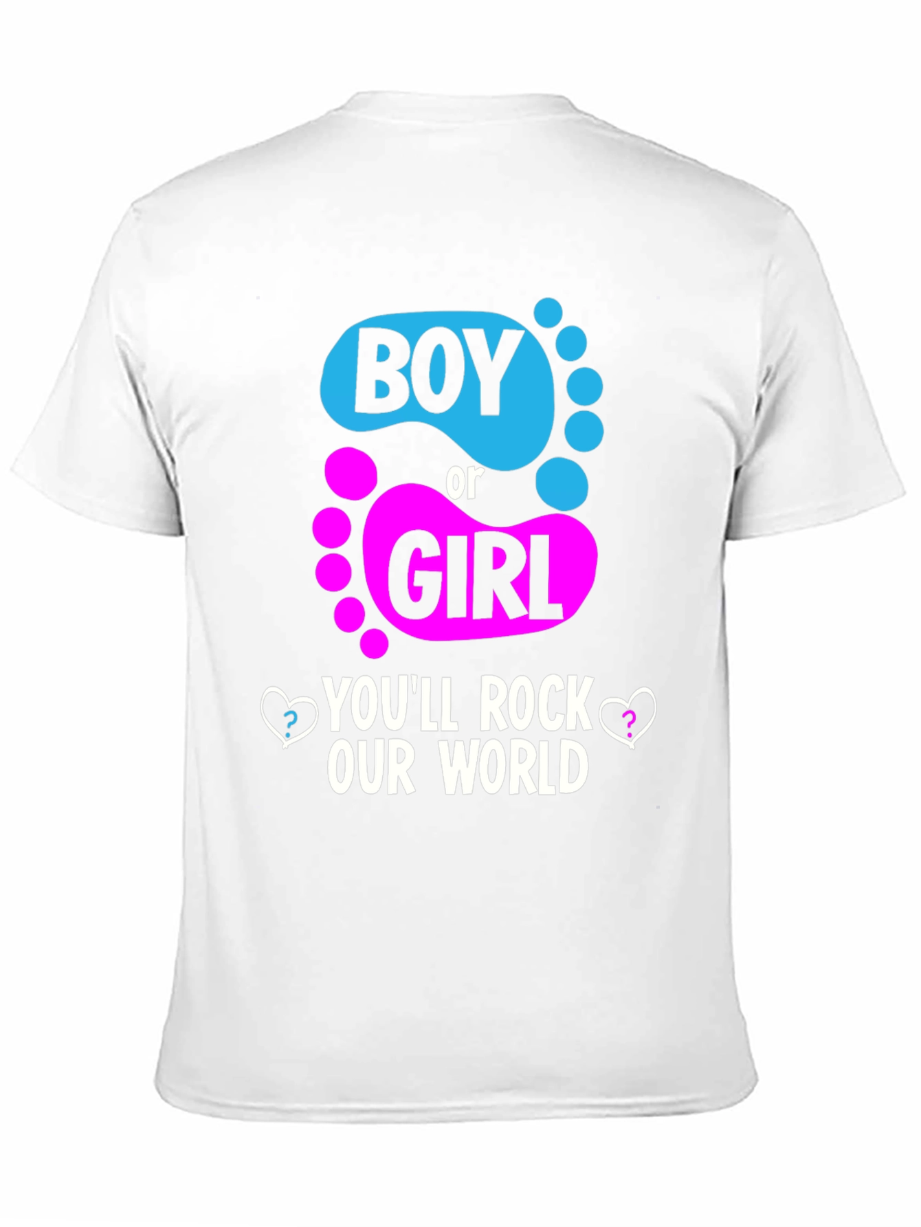 Boy or Girl Gender Reveal T-Shirt
