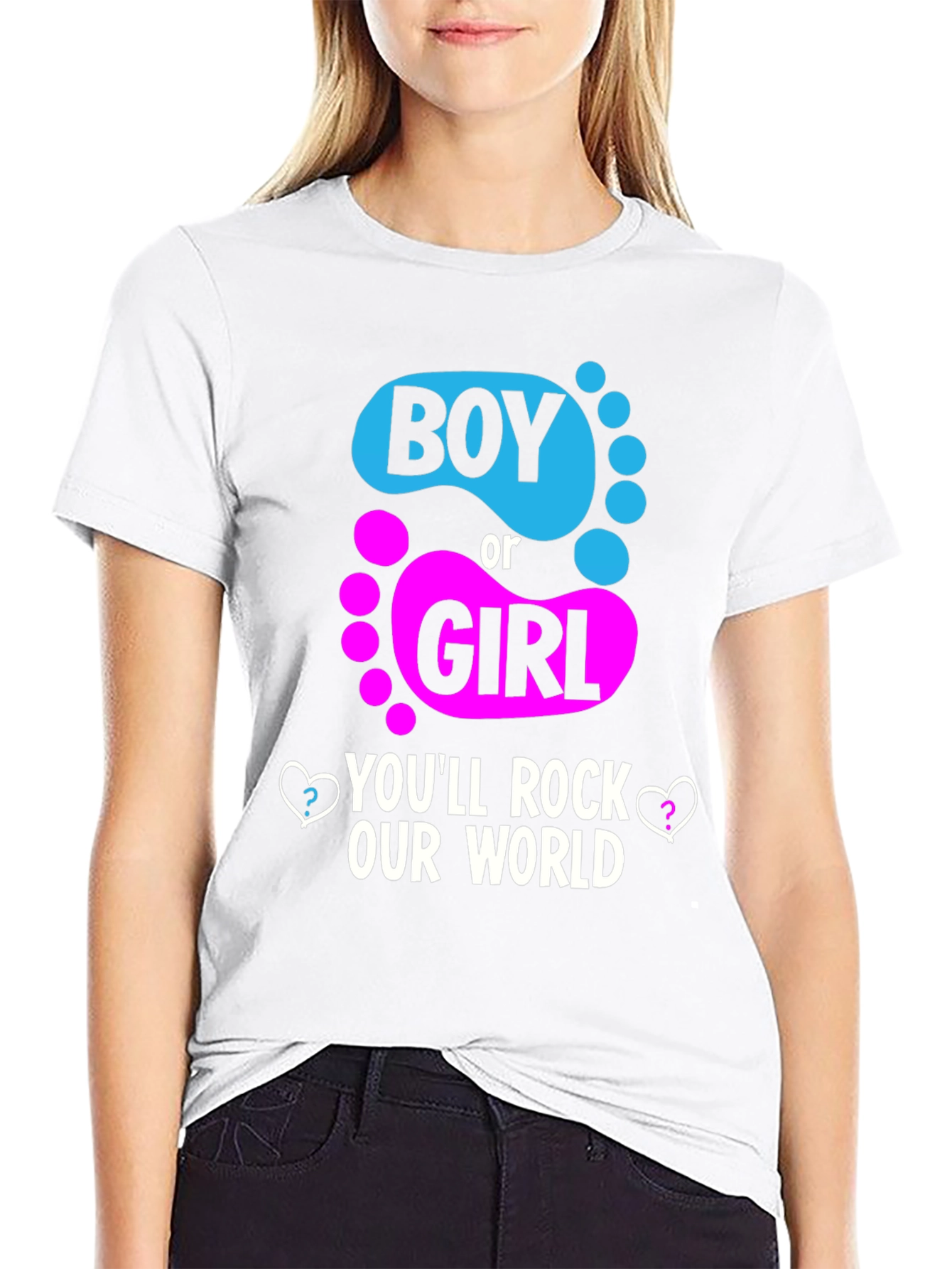 Boy or Girl Gender Reveal T-Shirt