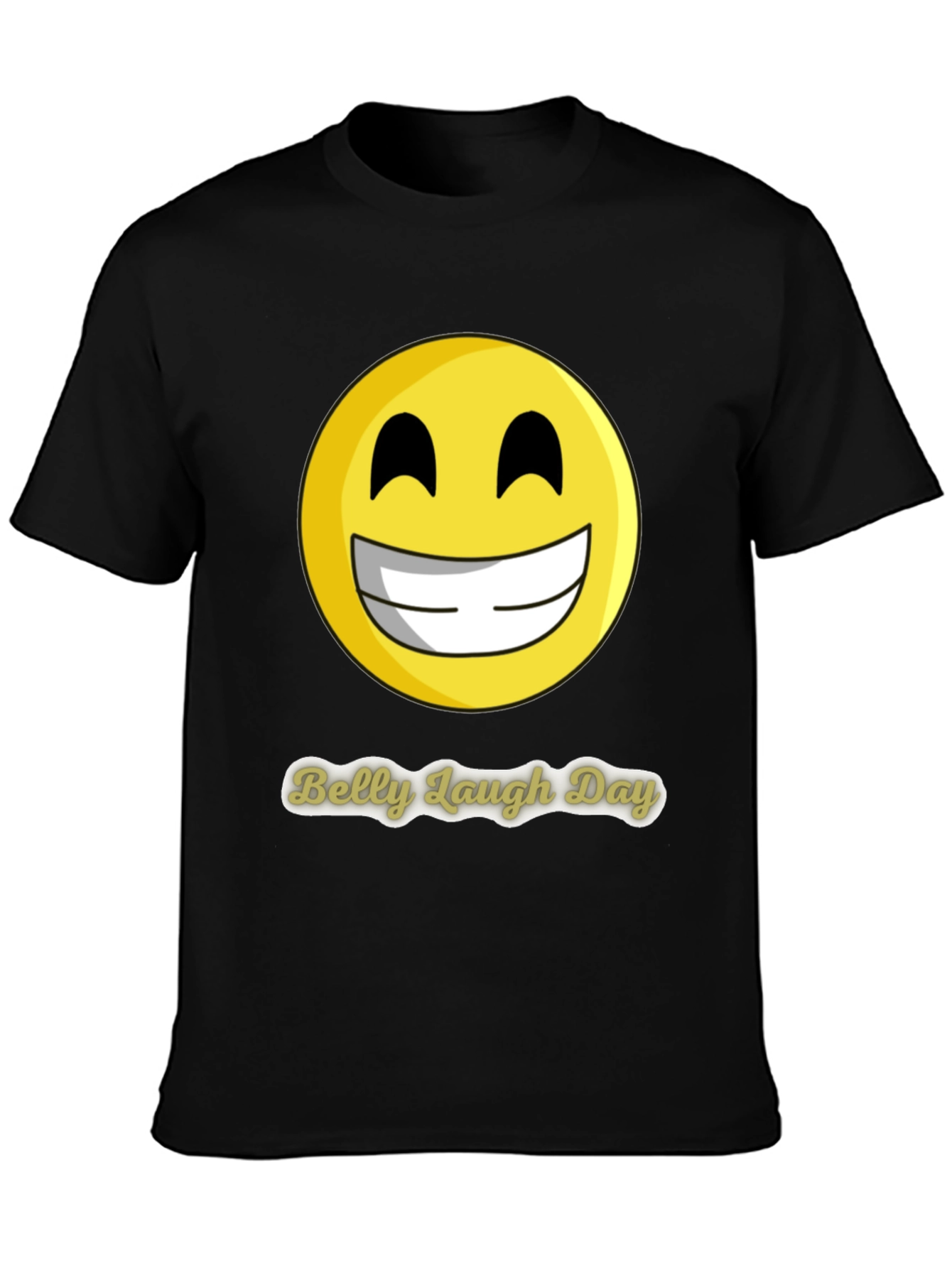 Belly Laugh Day T-Shirt - Smiley Face