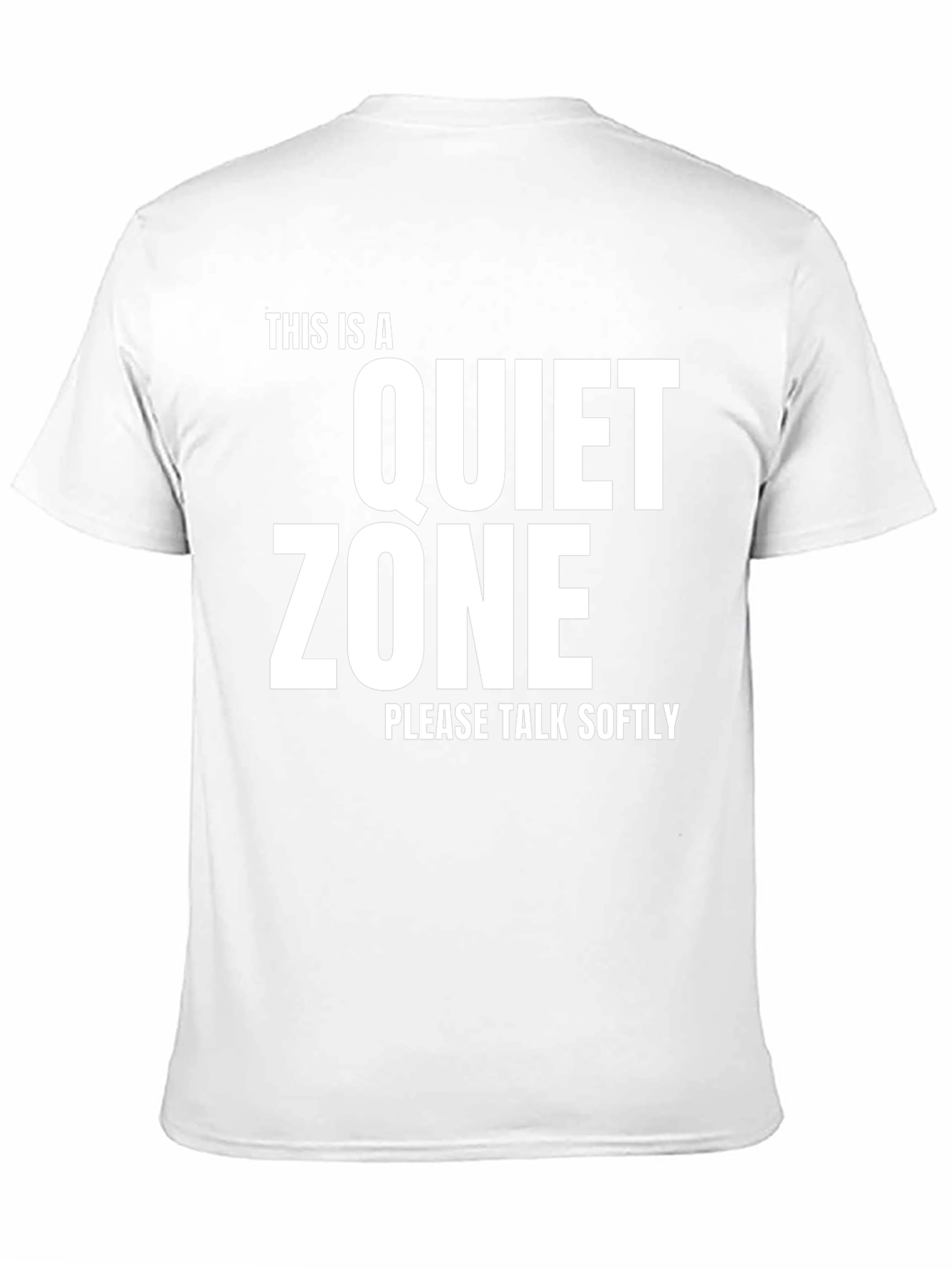 Quiet Zone T-Shirt - Speak Softly Tee