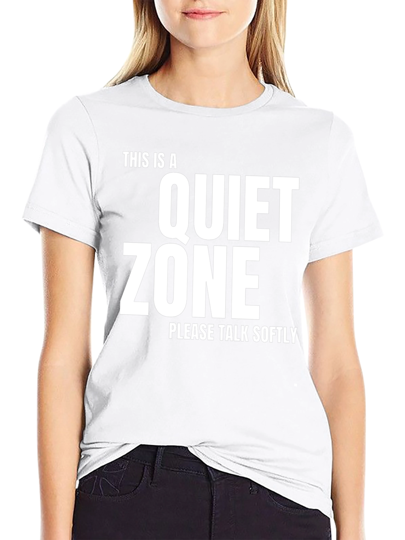 Quiet Zone T-Shirt - Speak Softly Tee