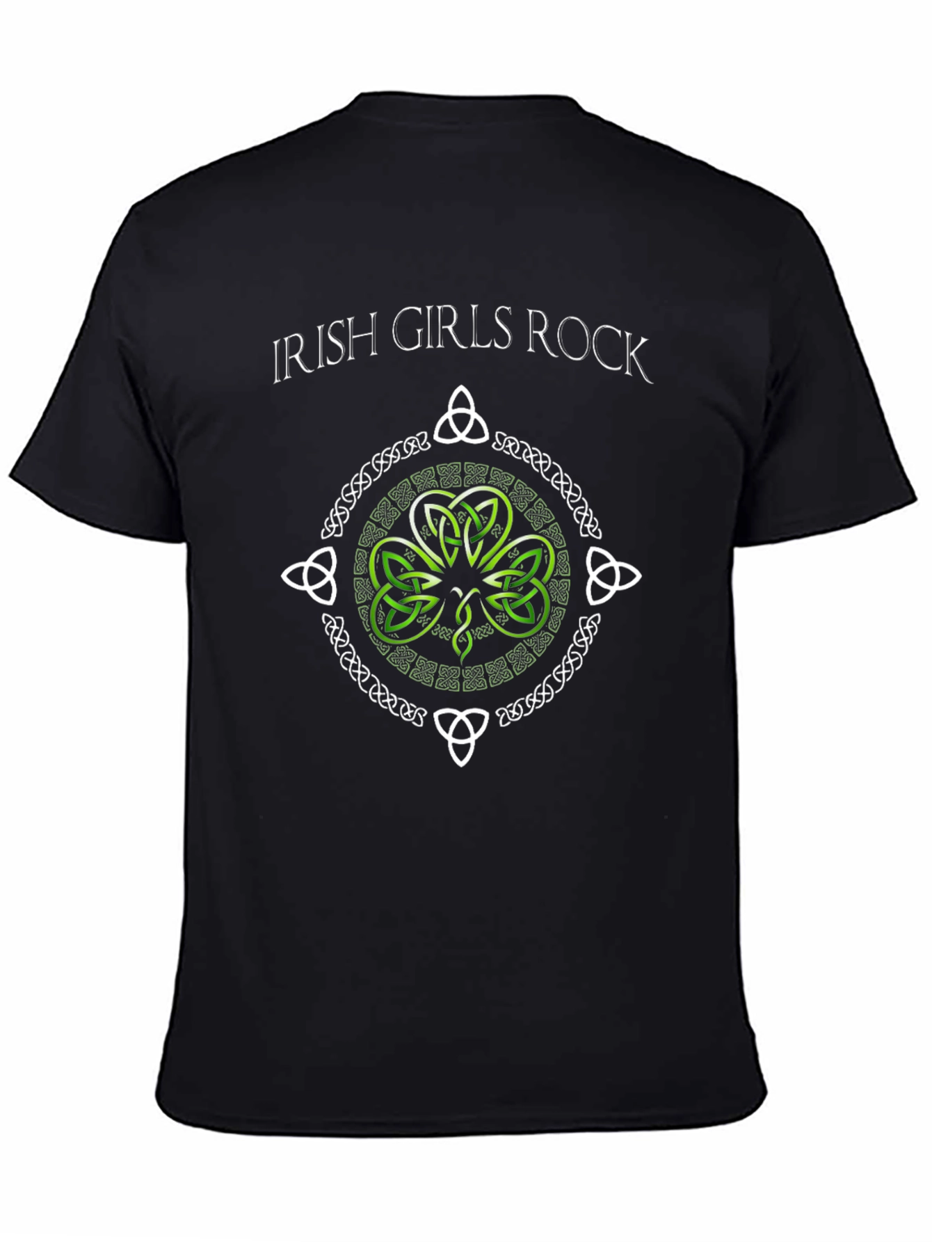 Irish Girls Rock Shamrock T-Shirt