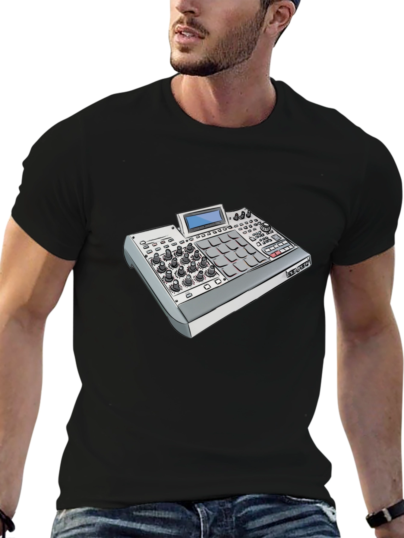 MPC Beat Machine Graphic T-Shirt - Music Producer Tee