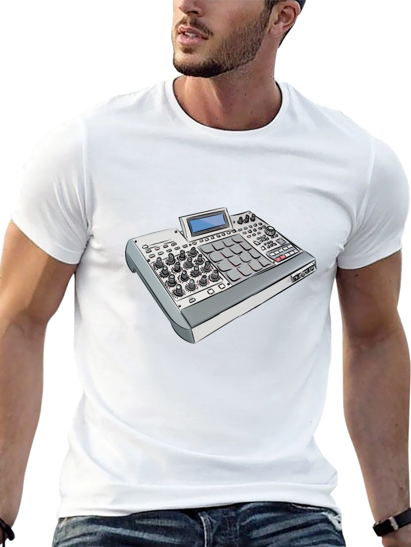 MPC Beat Machine Graphic T-Shirt - Music Producer Tee