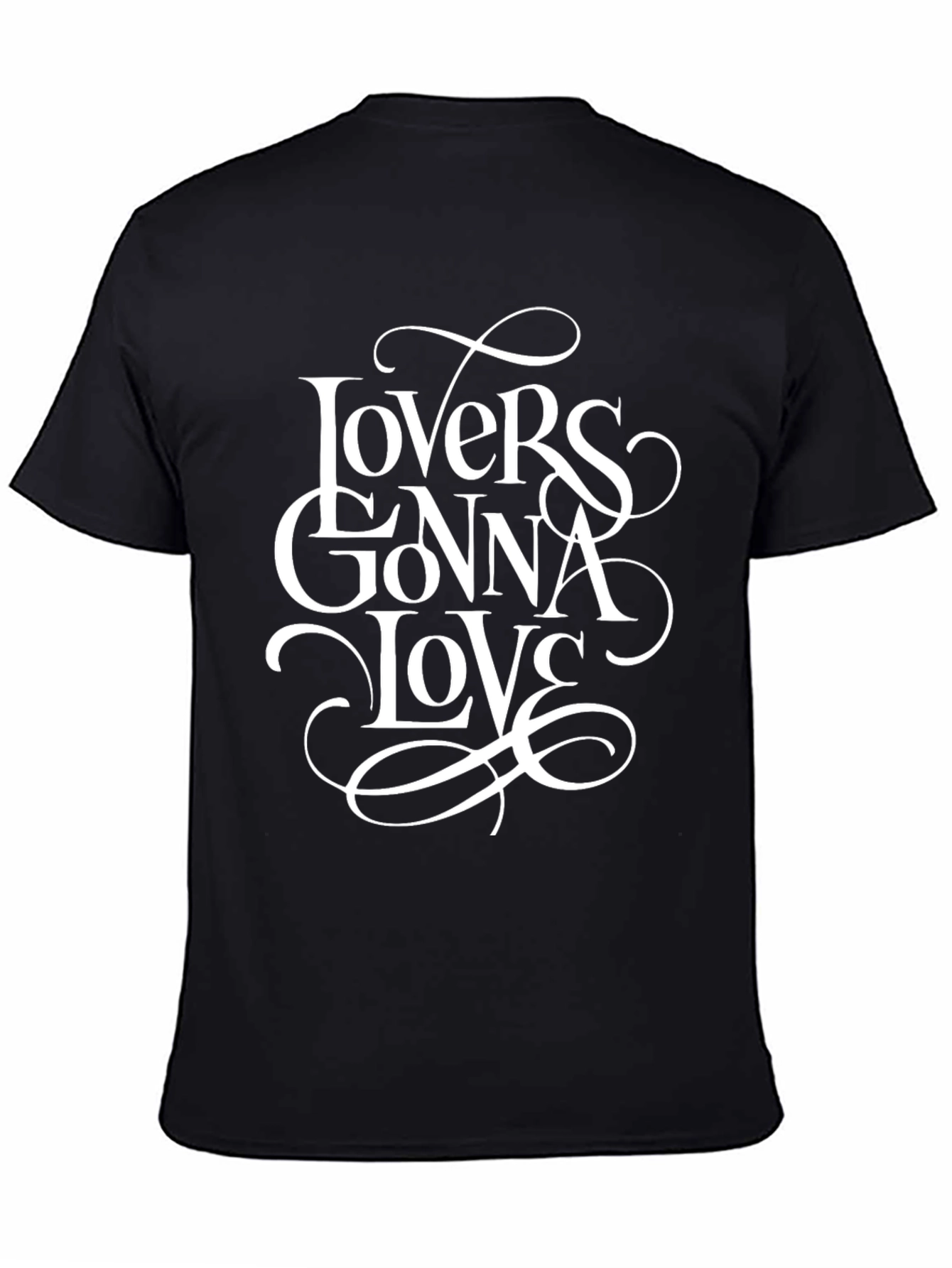 Lovers Gonna Love Graphic Tee - Black