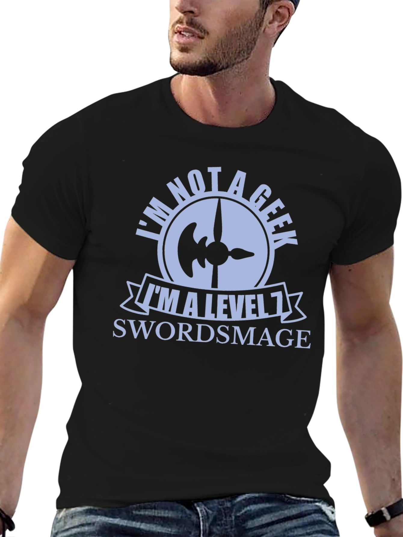 Im Not a Geek Swordsmage T-Shirt