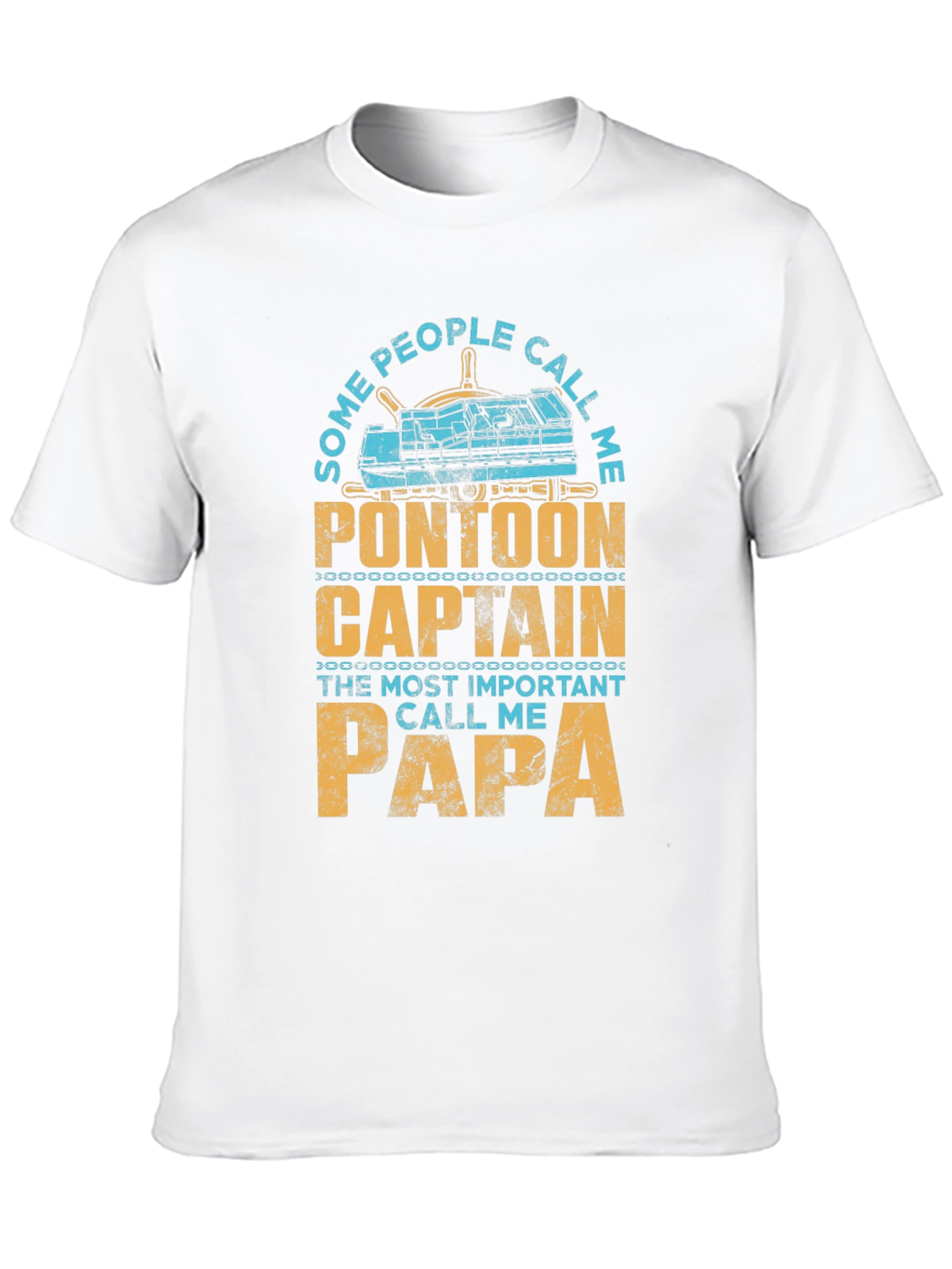 Pontoon Captain Papa T-Shirt