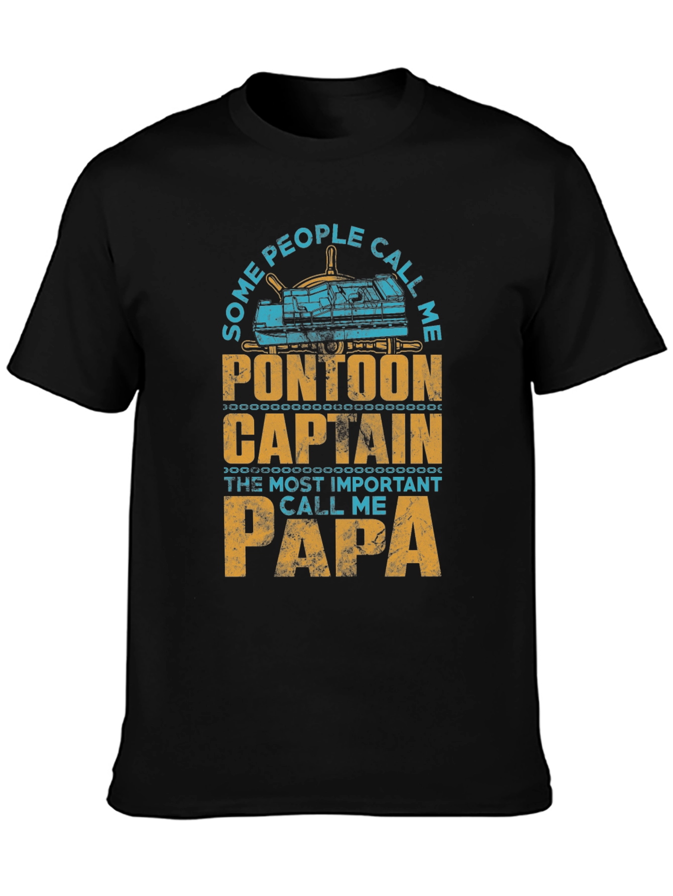 Pontoon Captain Papa T-Shirt