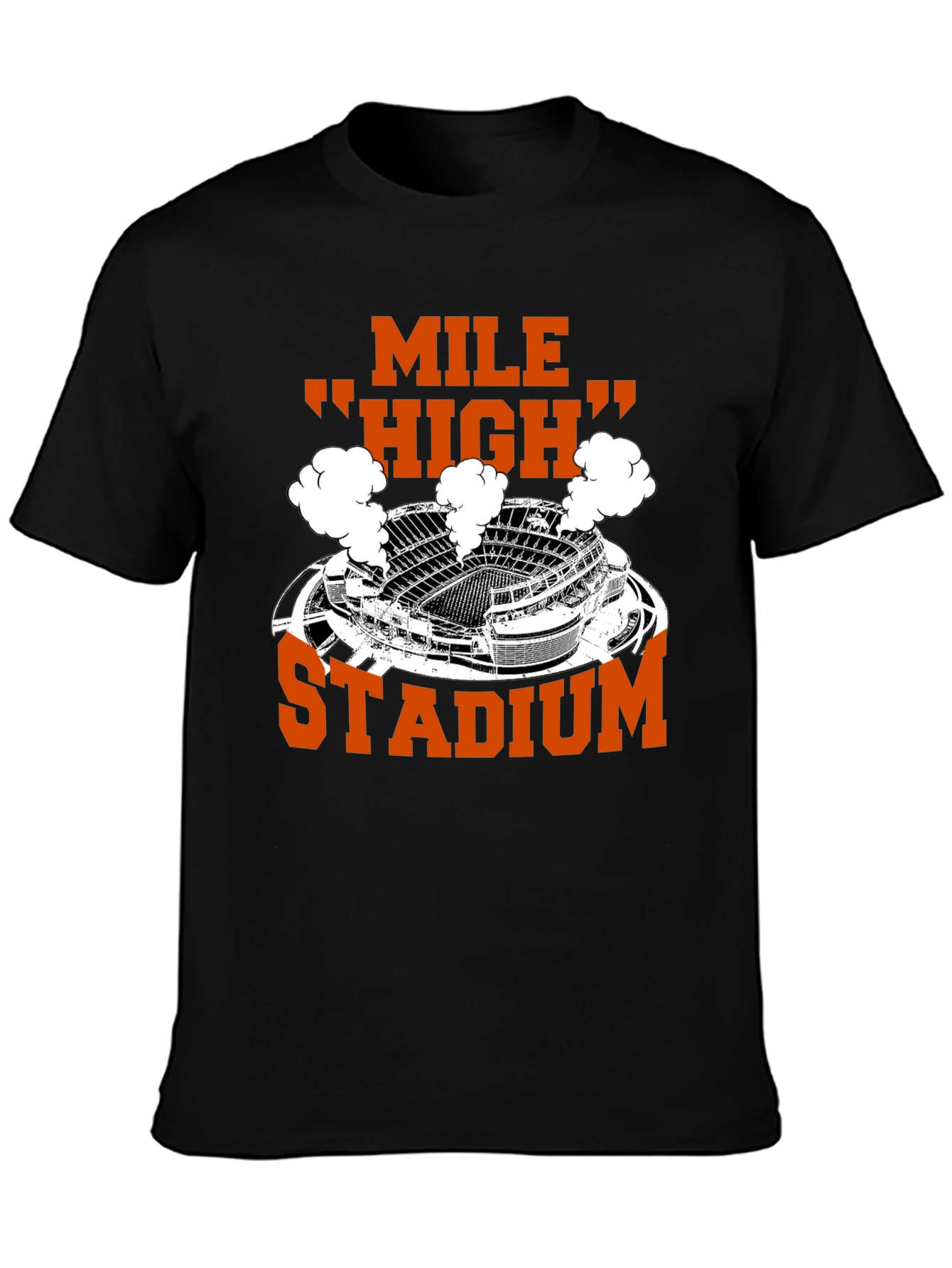 Mile High Stadium T-Shirt - Denver Football Fan Apparel