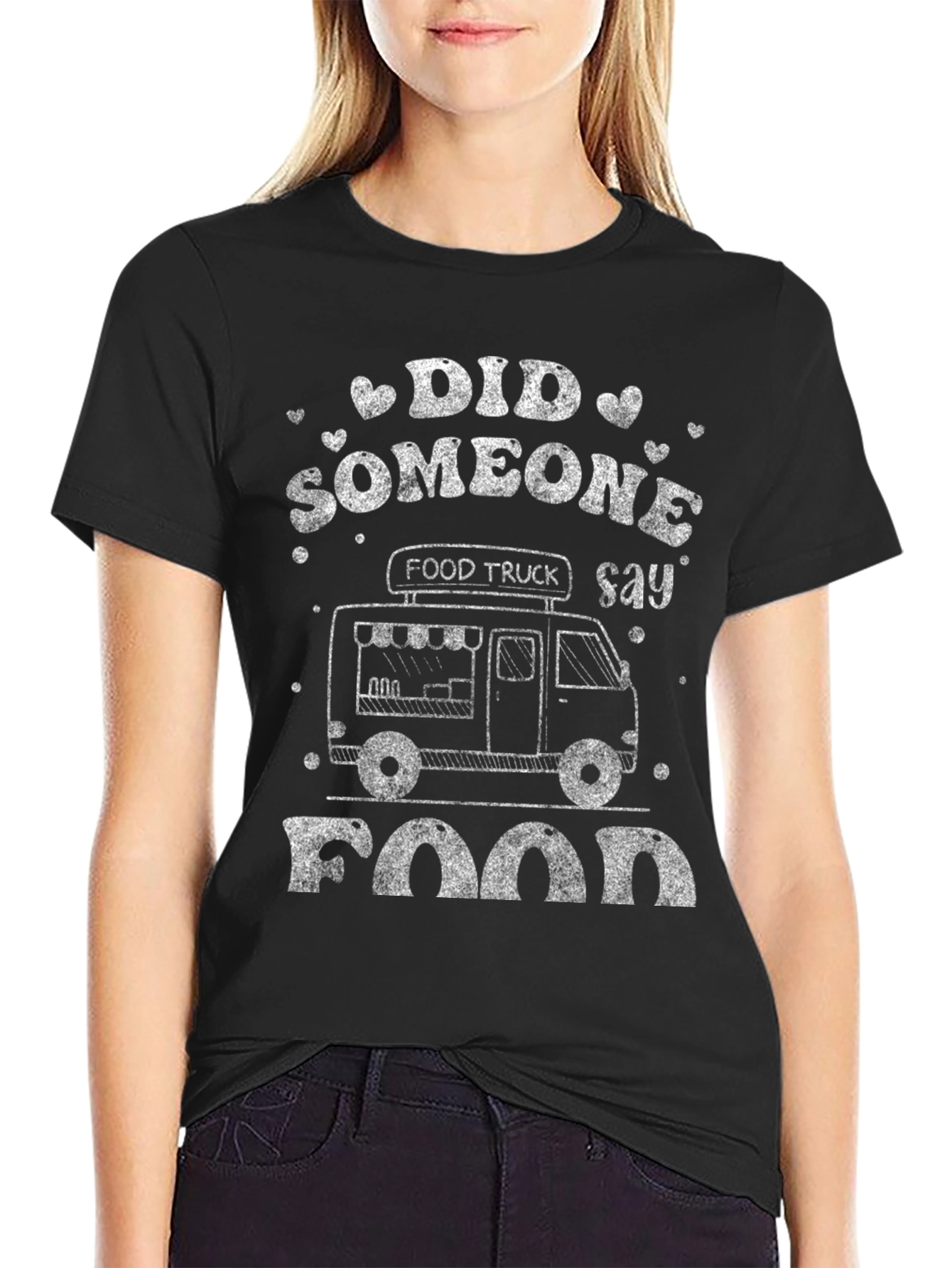 Food Truck Say Food Graphic T-Shirt