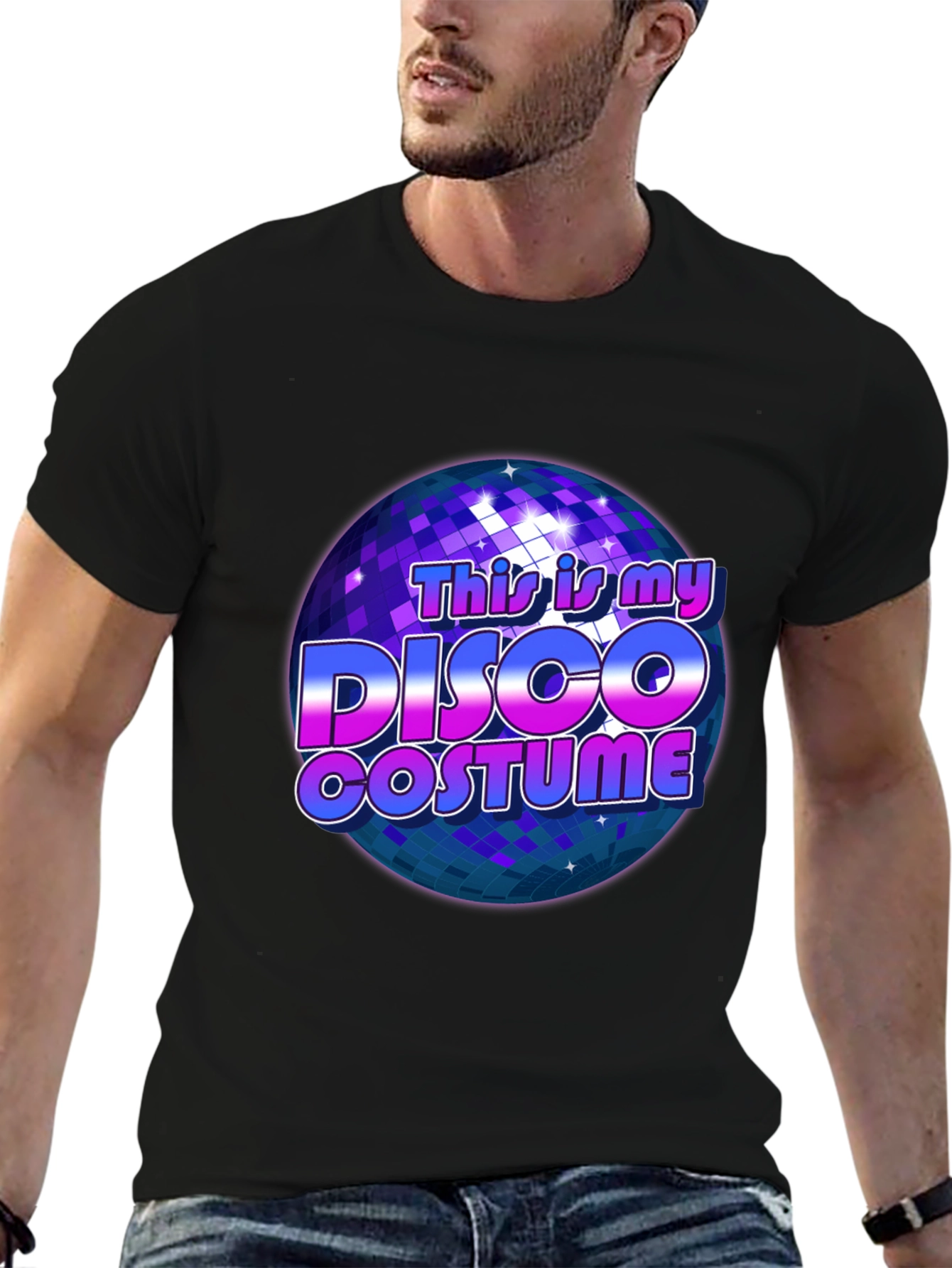 Disco Costume T-Shirt - Retro Party Outfit