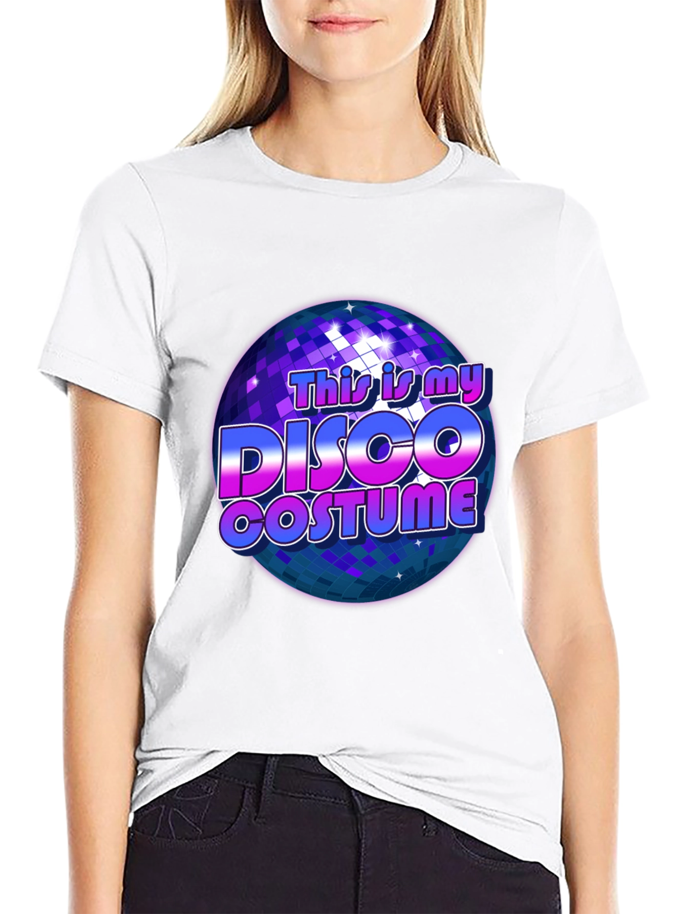 Disco Costume T-Shirt - Retro Party Outfit