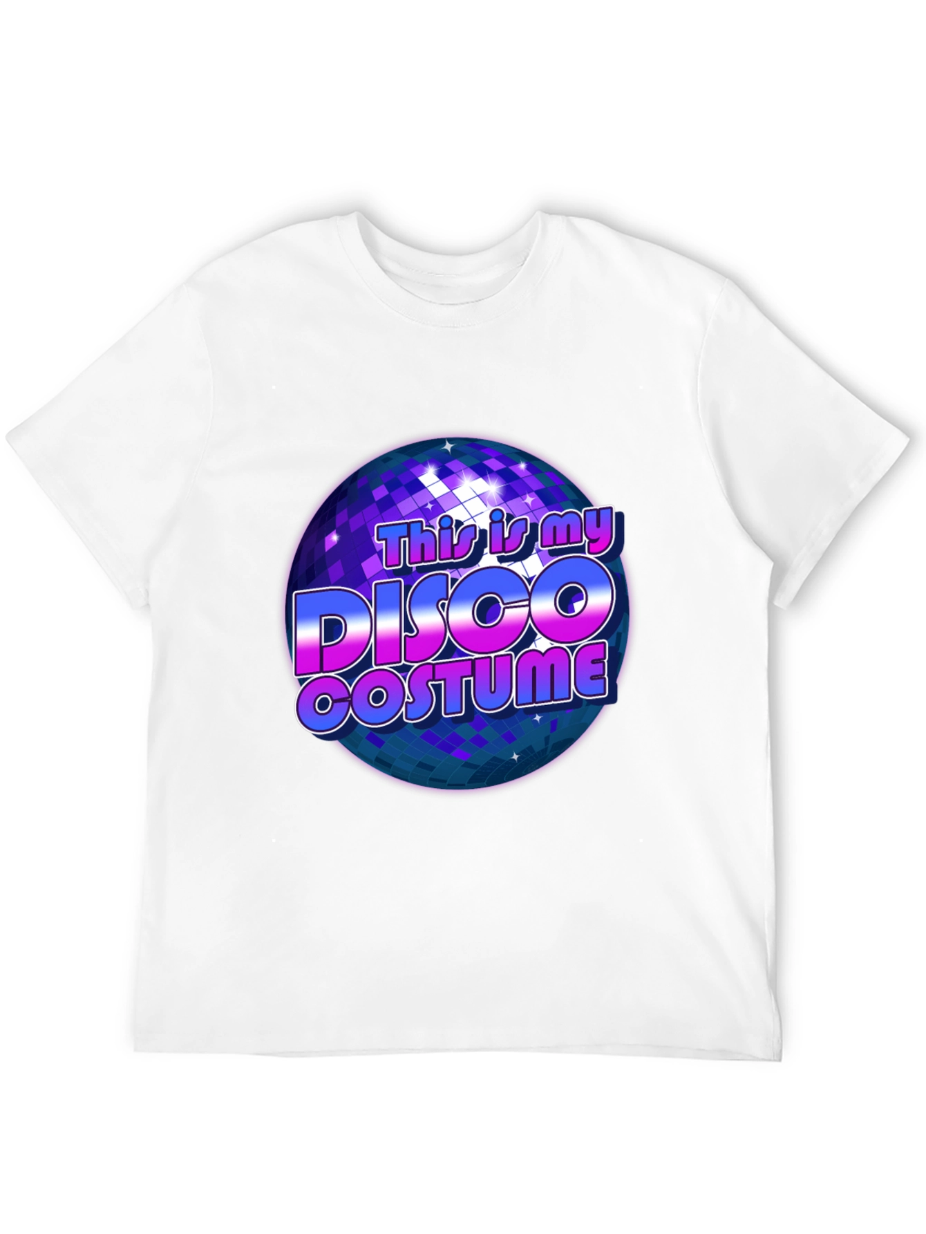 Disco Costume T-Shirt - Retro Party Outfit
