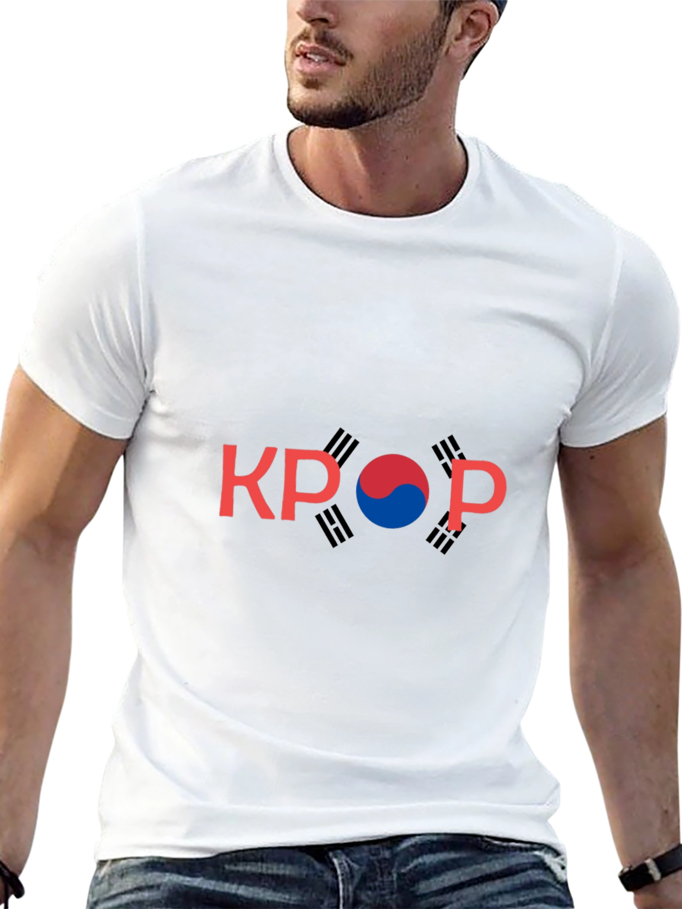 K-Pop Inspired Graphic T-Shirt