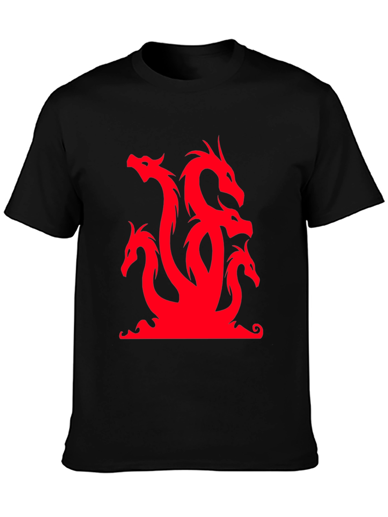 Hydra Graphic Tee - Mythical 5-Headed Dragon T-Shirt