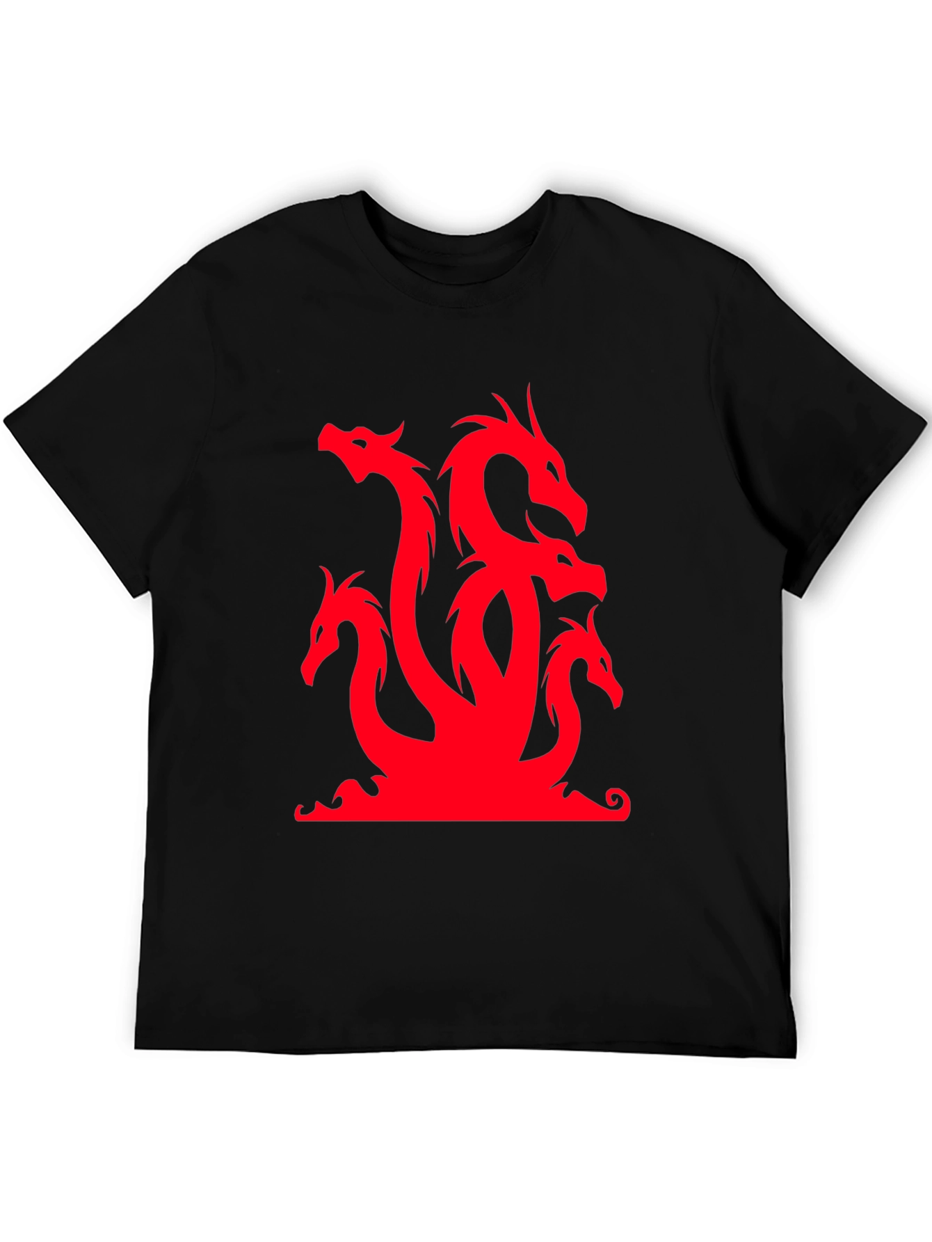 Hydra Graphic Tee - Mythical 5-Headed Dragon T-Shirt