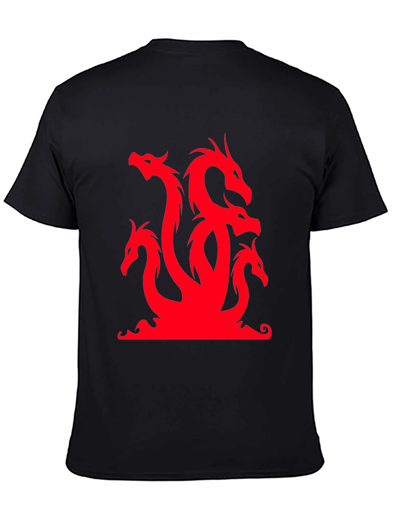 Hydra Graphic Tee - Mythical 5-Headed Dragon T-Shirt