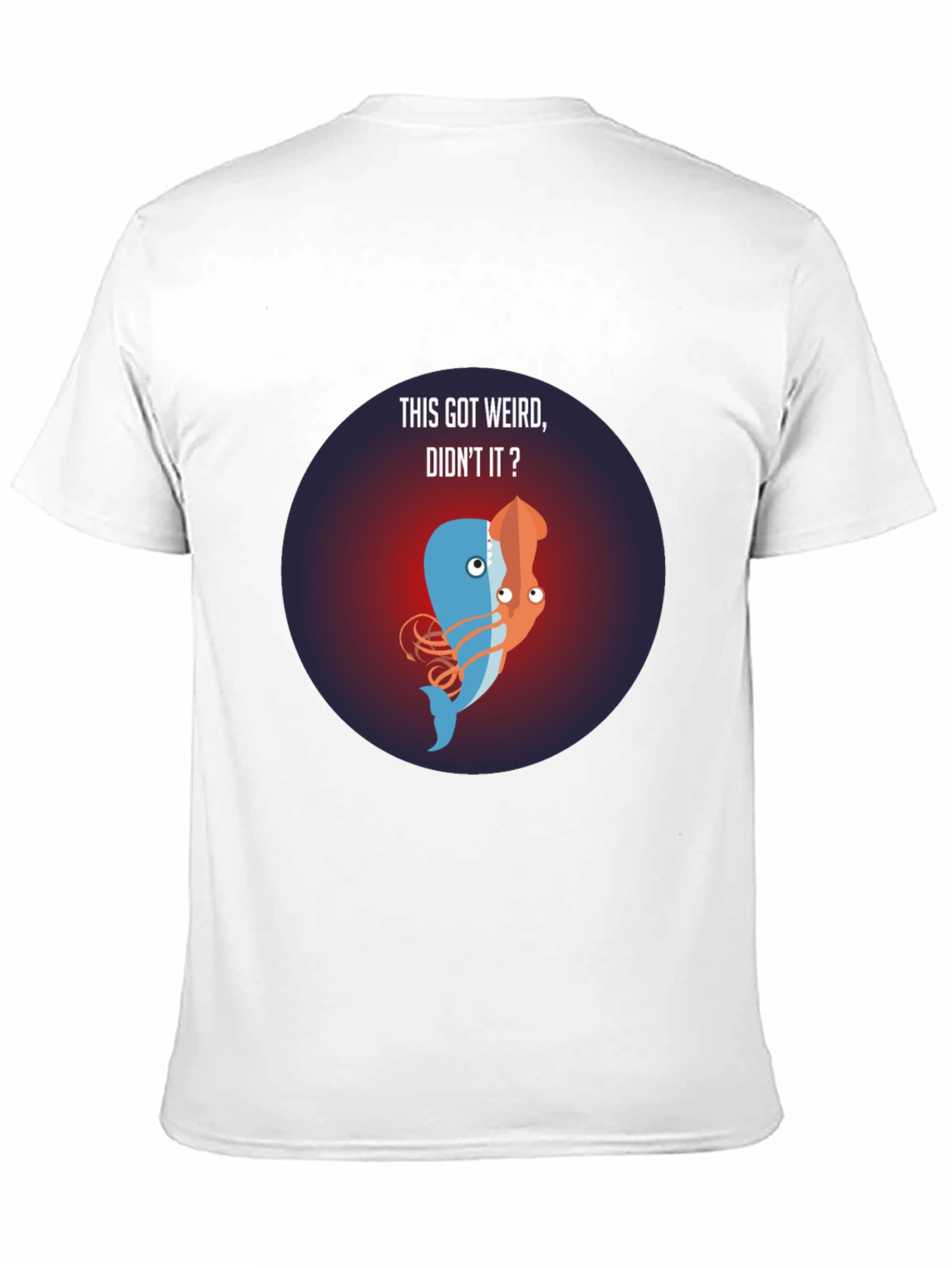 Weird Whale-Squid Fusion T-Shirt
