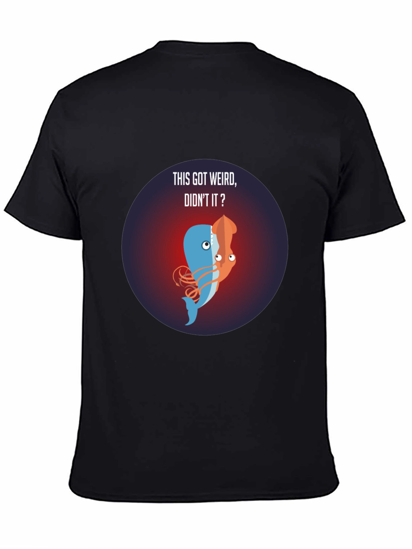 Weird Whale-Squid Fusion T-Shirt