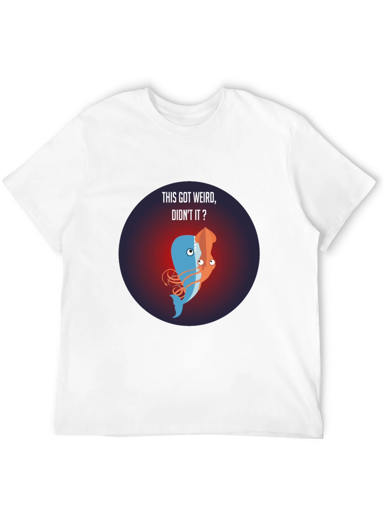 Weird Whale-Squid Fusion T-Shirt