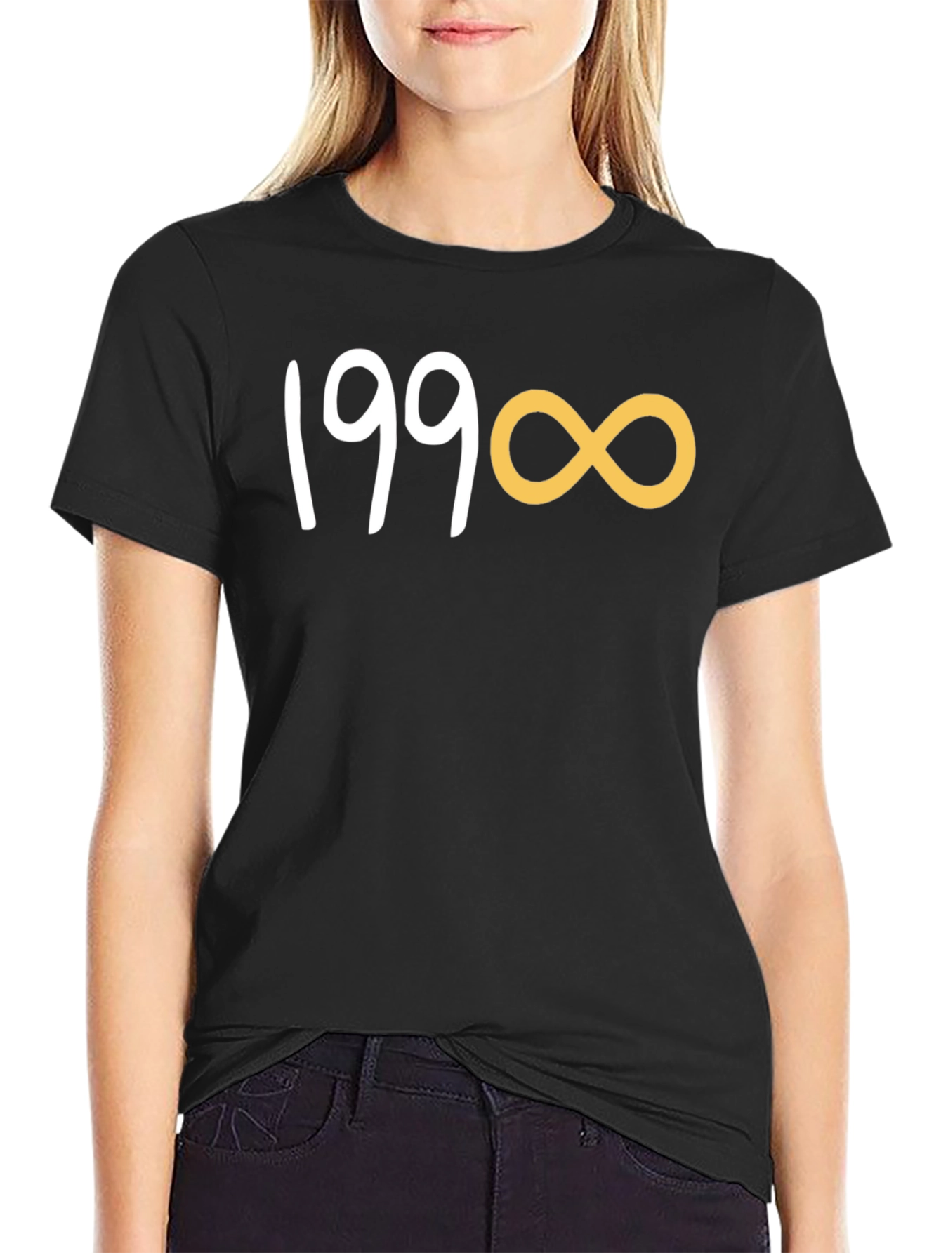 199Infinity Graphic T-Shirt - Black