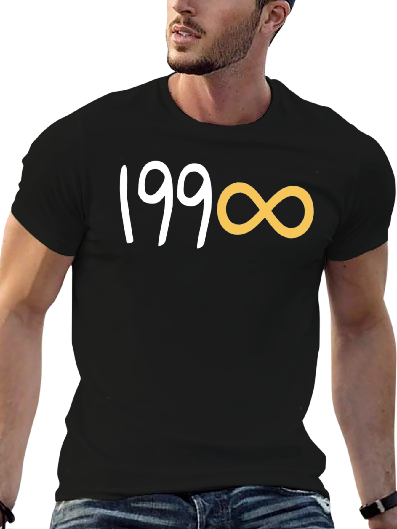 199Infinity Graphic T-Shirt - Black