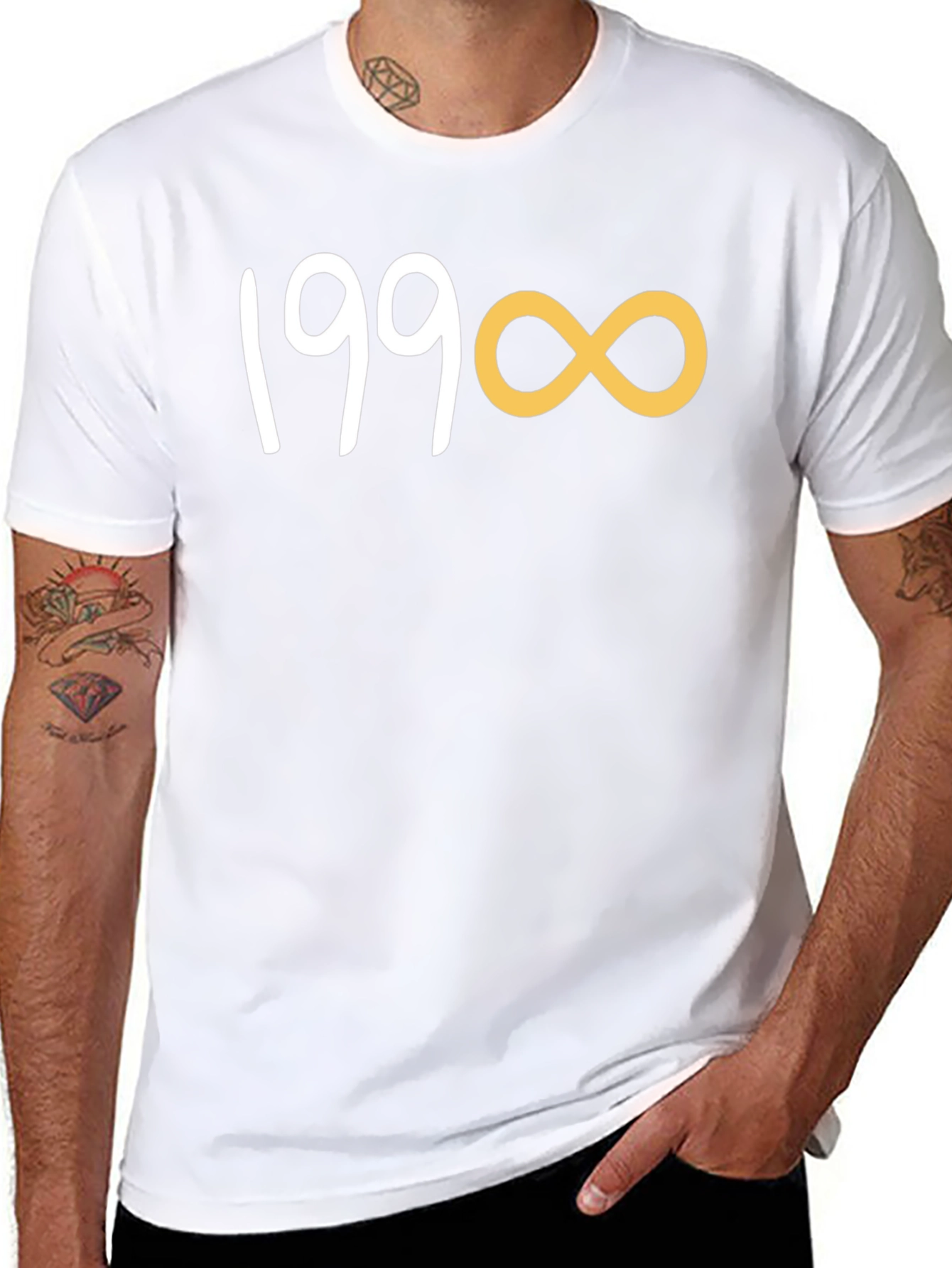 199Infinity Graphic T-Shirt - Black