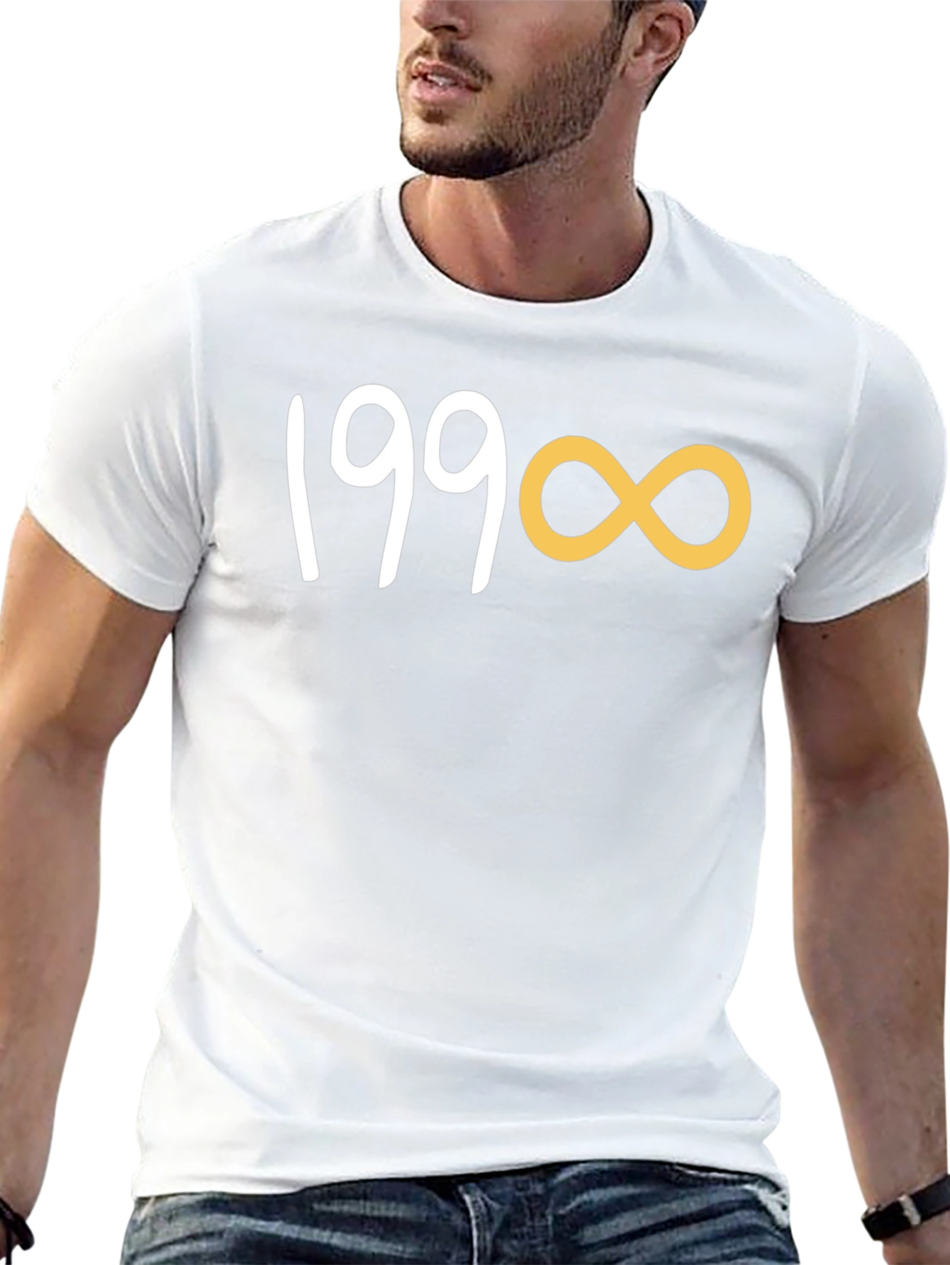 199Infinity Graphic T-Shirt - Black