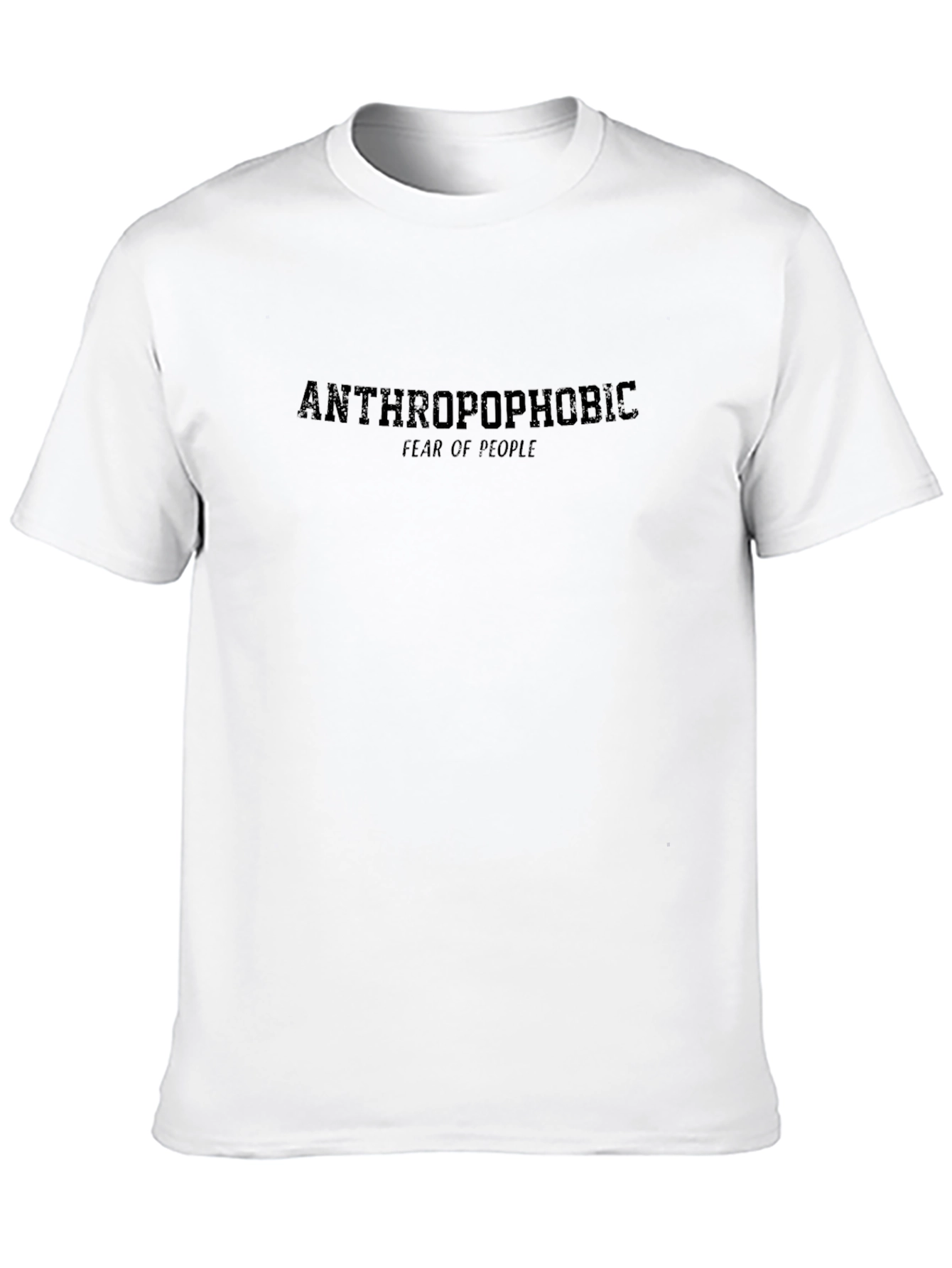 Anthropophobic T-Shirt - Fear of People Graphic Tee