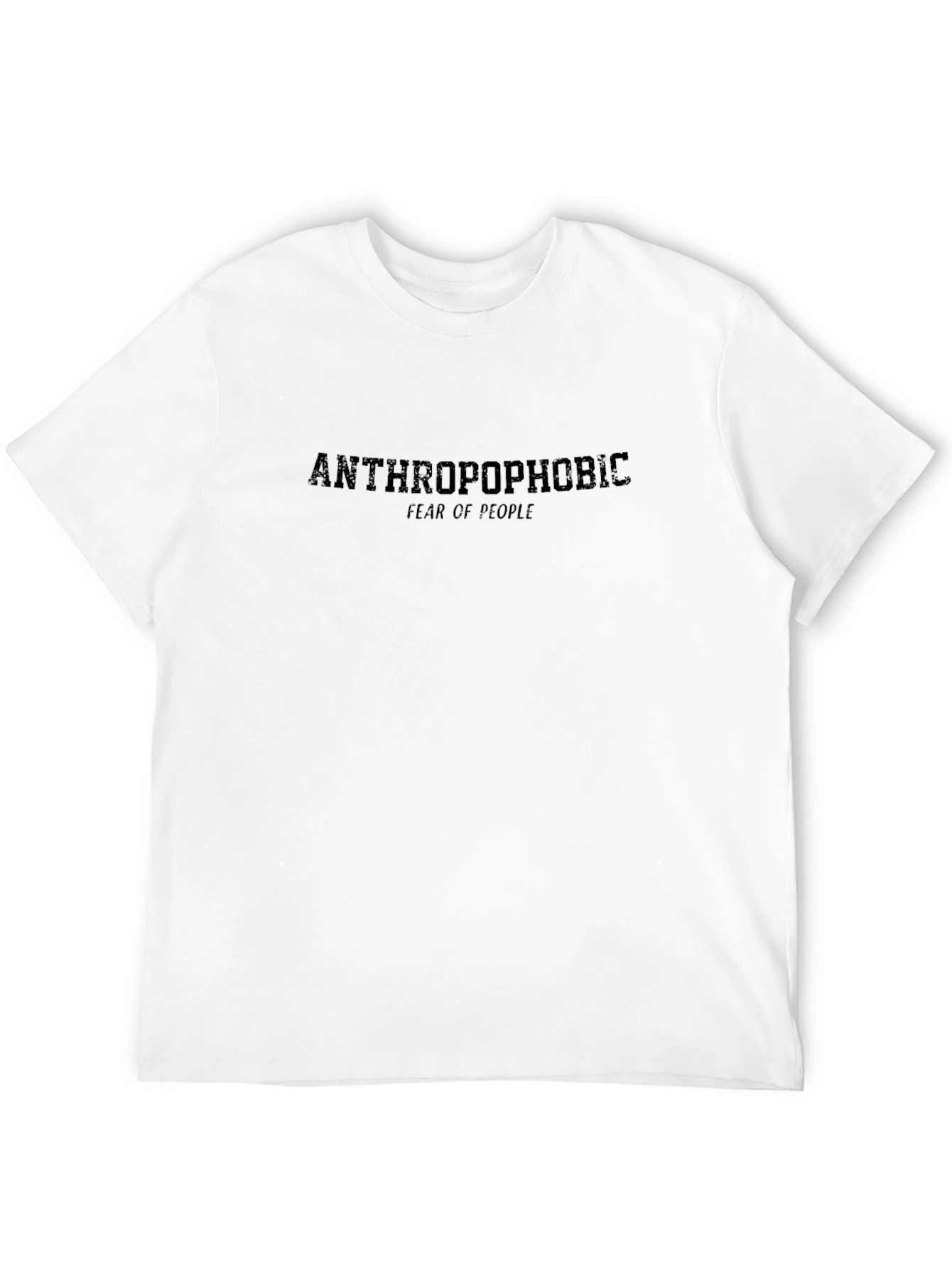 Anthropophobic T-Shirt - Fear of People Graphic Tee