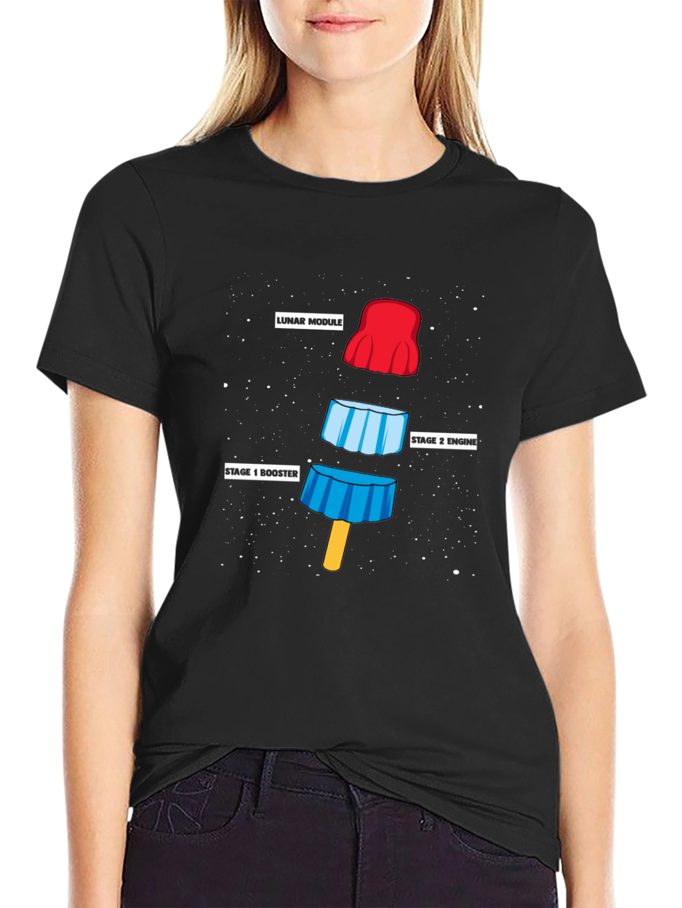 Rocket Pop T-Shirt - Space Humor Tee