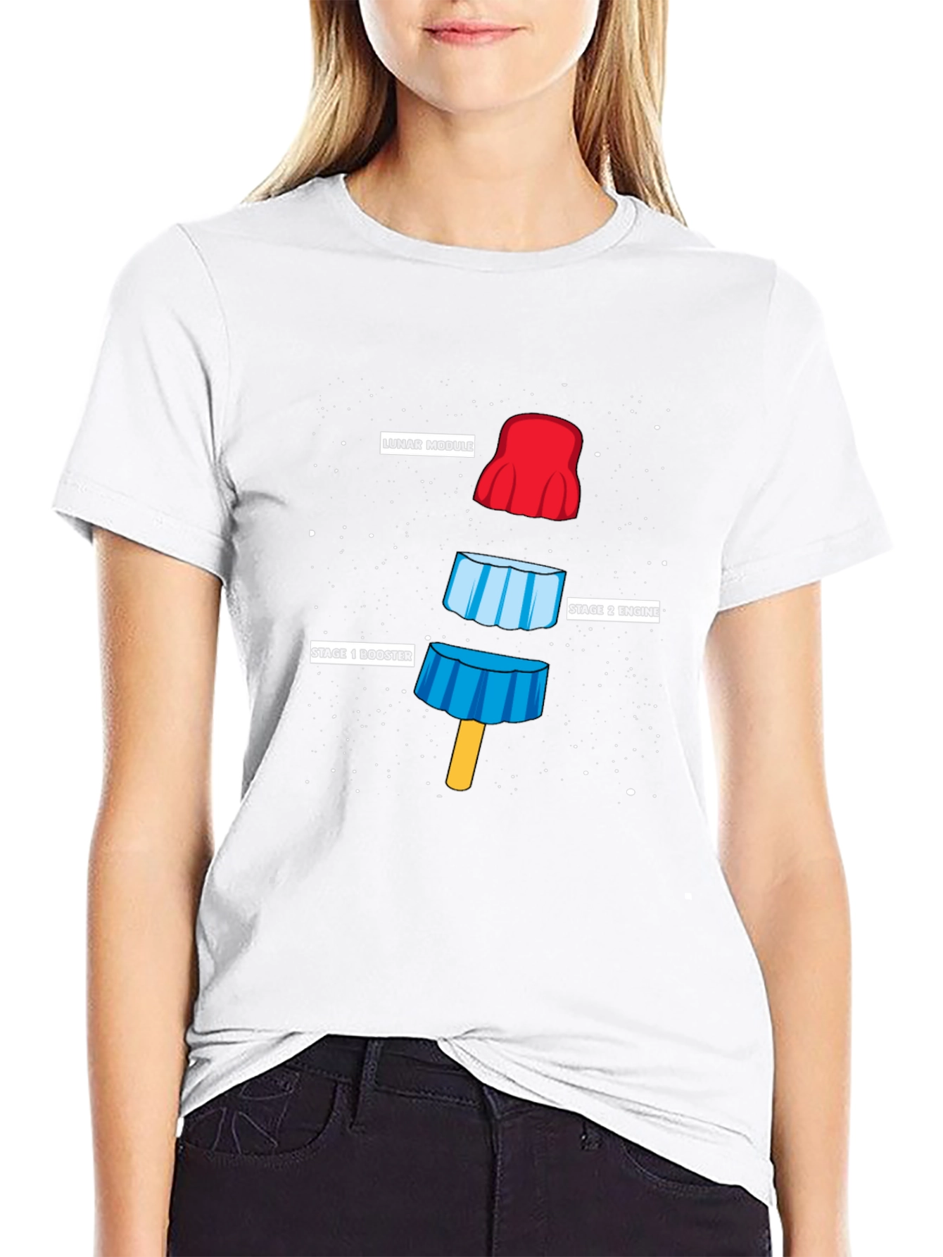 Rocket Pop T-Shirt - Space Humor Tee