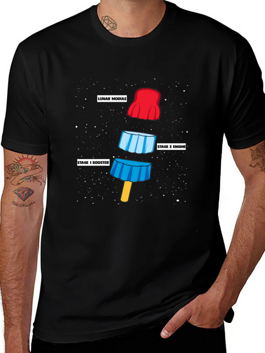 Rocket Pop T-Shirt - Space Humor Tee