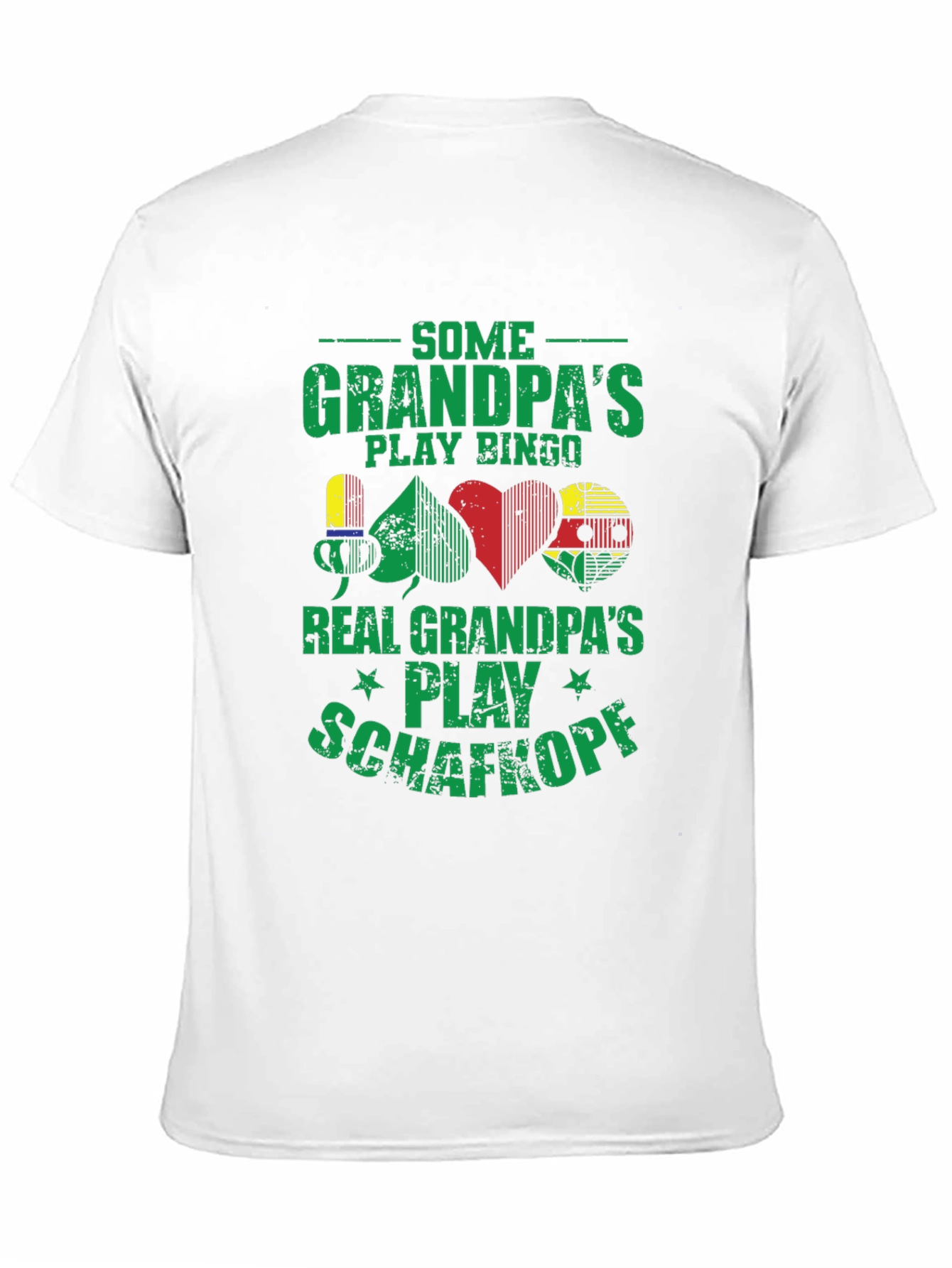 Funny Grandpa Card Game T-Shirt