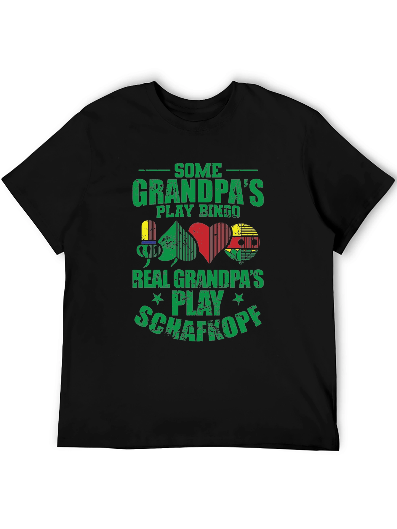 Funny Grandpa Card Game T-Shirt