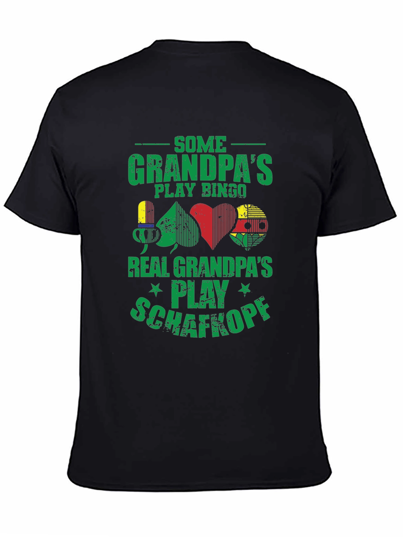 Funny Grandpa Card Game T-Shirt