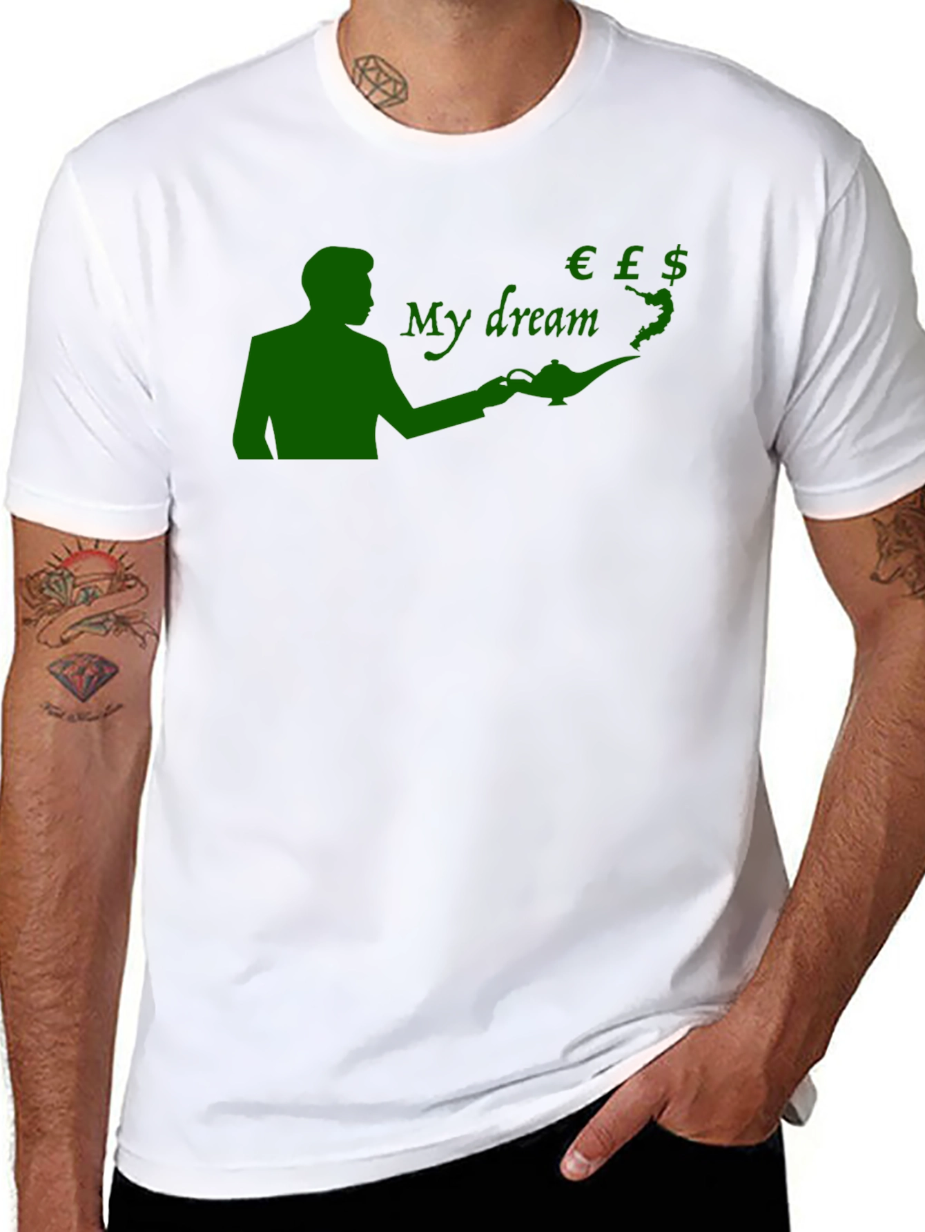 My Dream Genie Lamp T-Shirt - Money Dreams