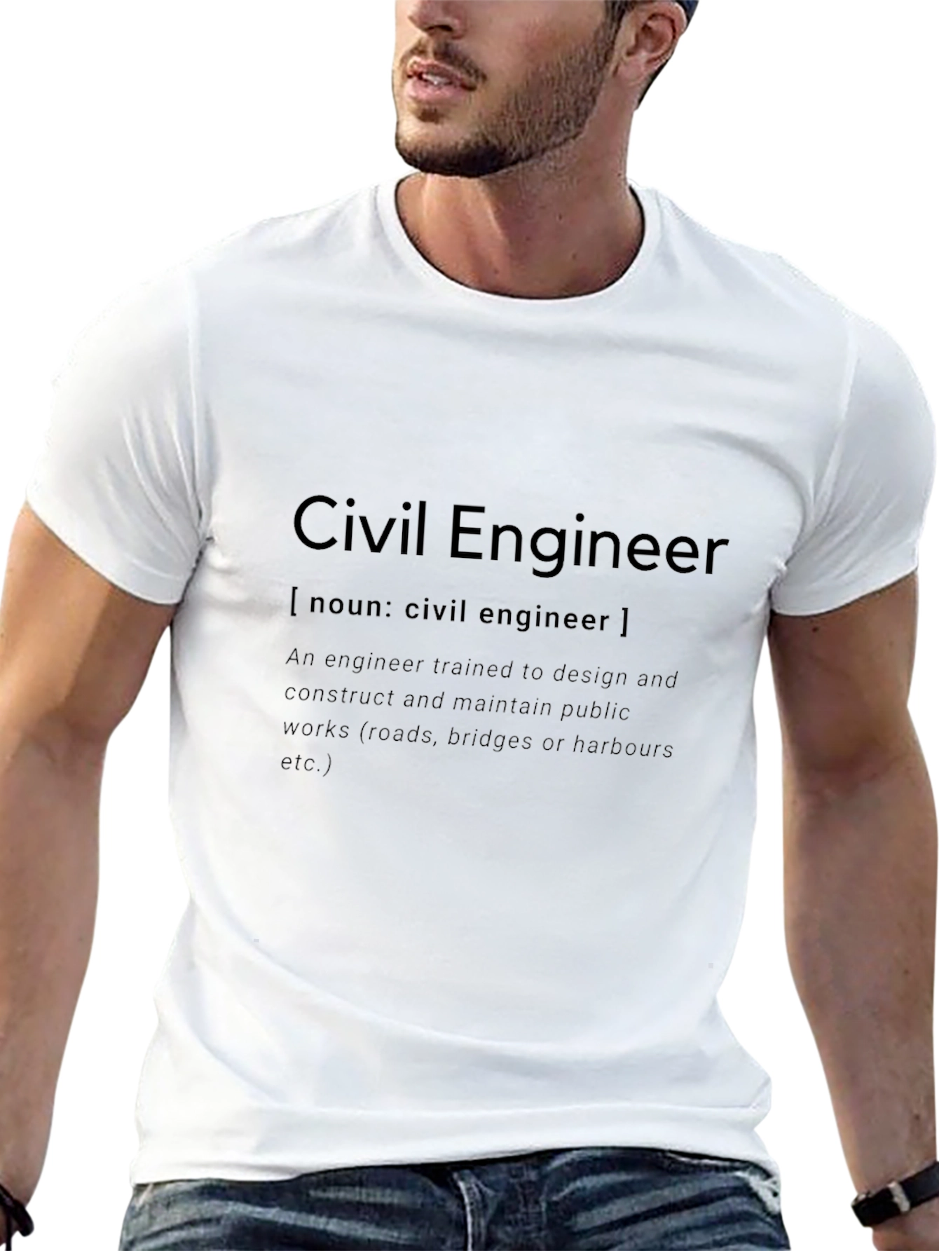 Civil Engineer Definition T-Shirt - Gift for Engineers