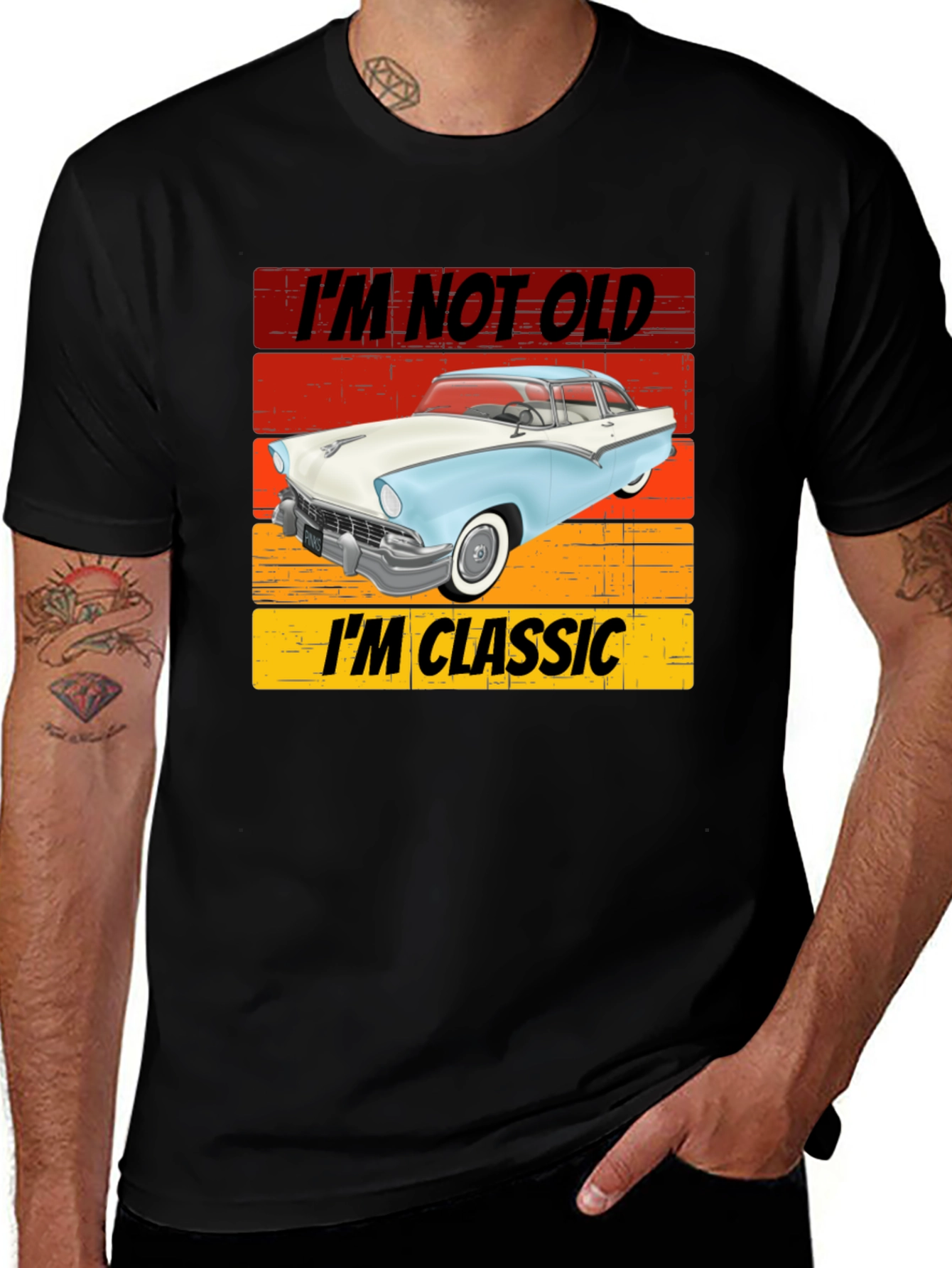 Im Not Old Im Classic Car T-Shirt