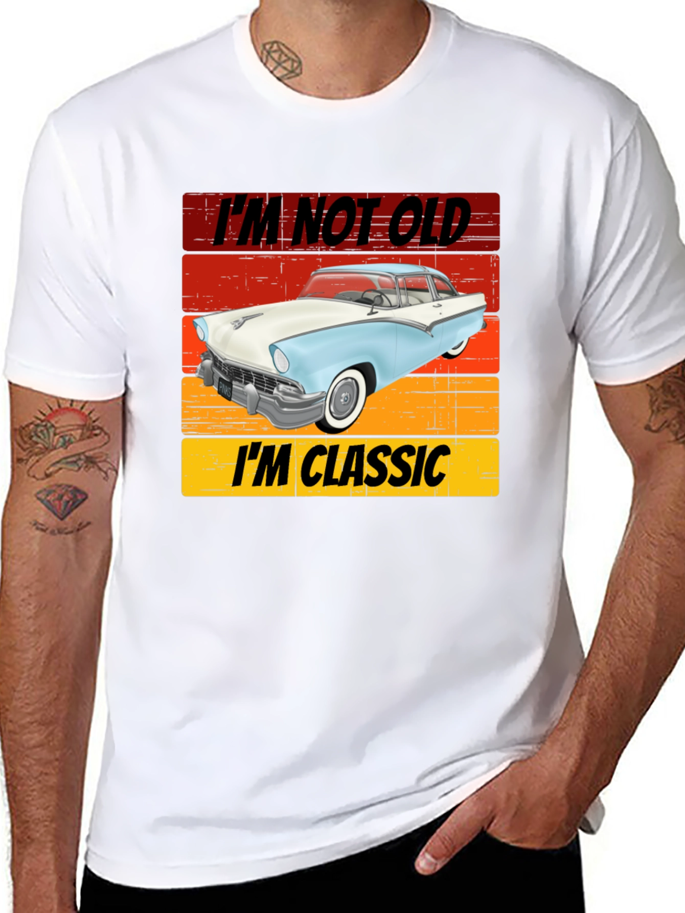 Im Not Old Im Classic Car T-Shirt