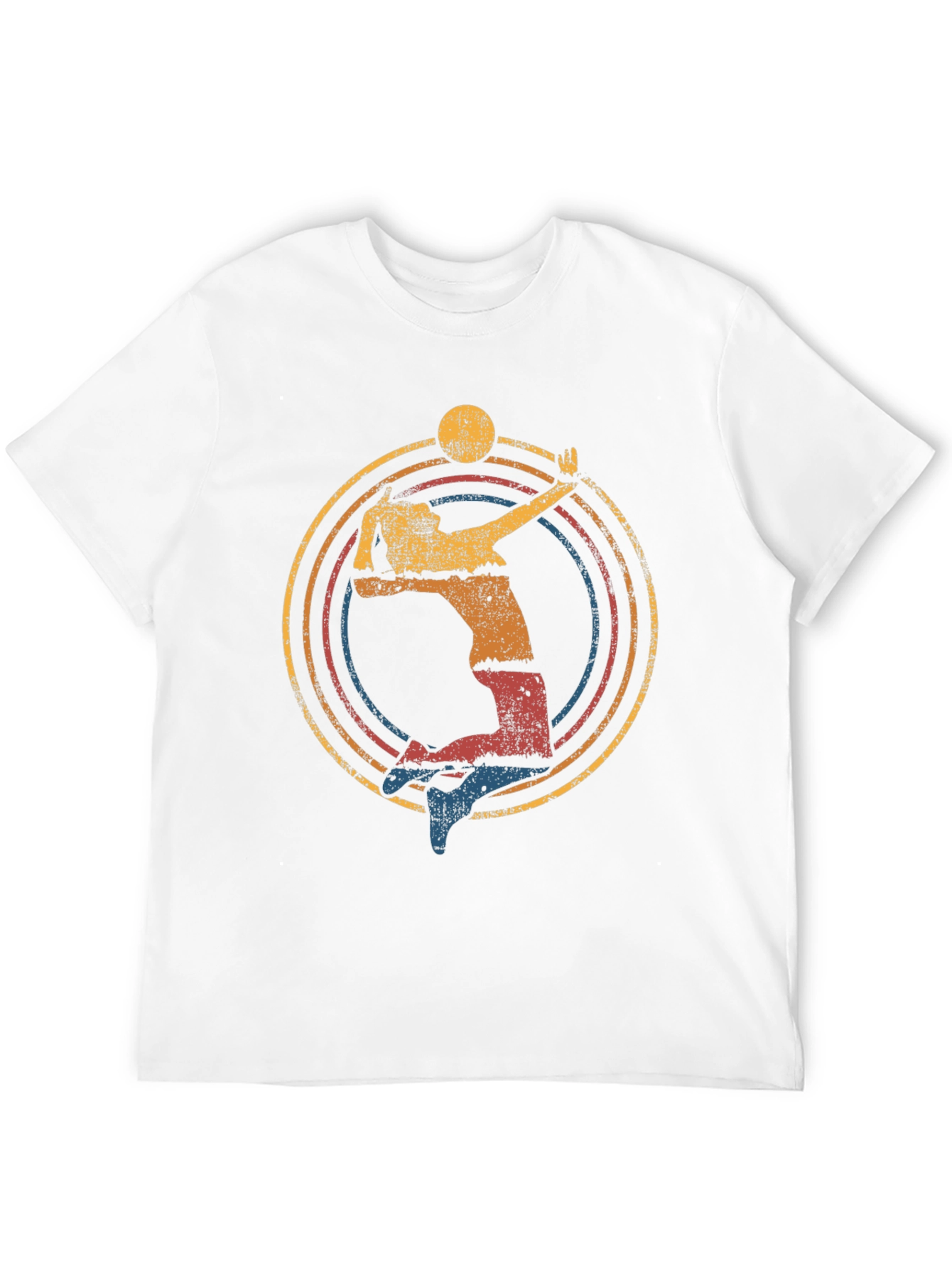 Retro Volleyball Graphic T-Shirt