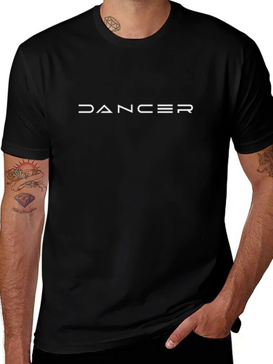 Dancer Graphic Tee - Modern Style Black T-Shirt
