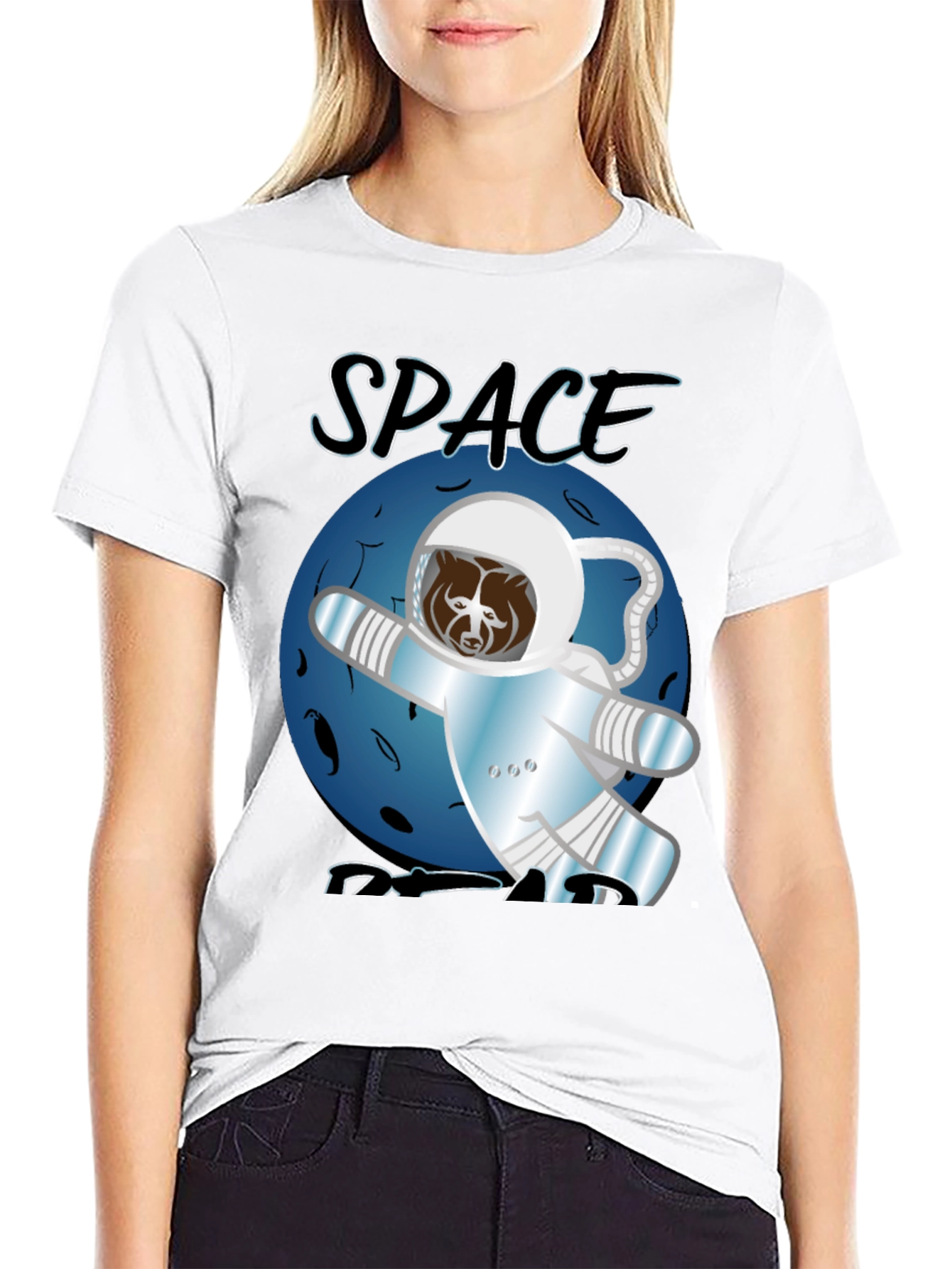 Space Bear T-Shirt - Astronaut Adventure